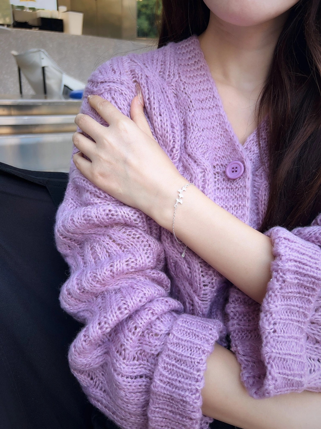 温柔到啦✨这不就是心头的白月光手链