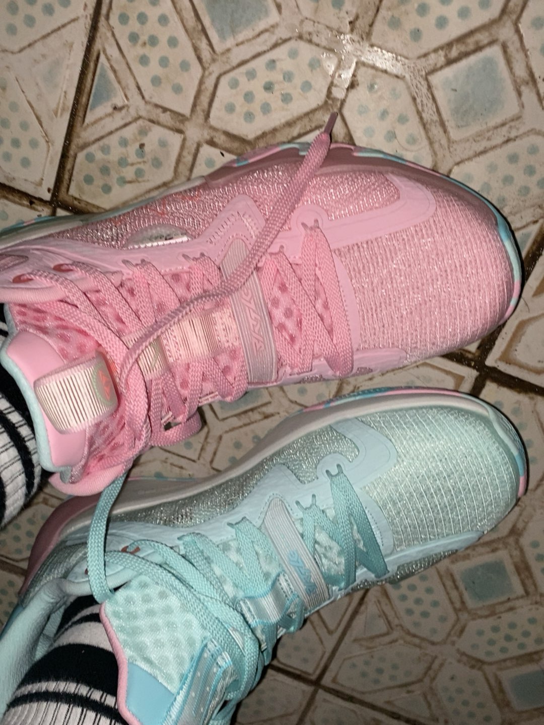 custom review-QIAODAN Poison Tooth Pro SE Баскетбольные кроссовки Низкий Топ Розовый Мужской