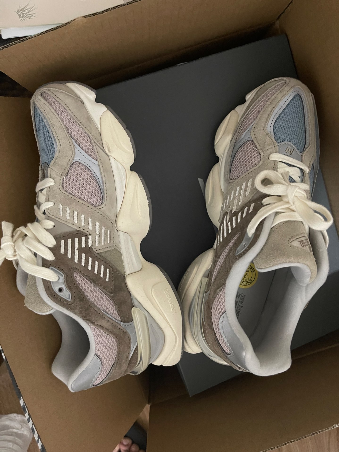 custom review-New Balance 9060 Mushroom