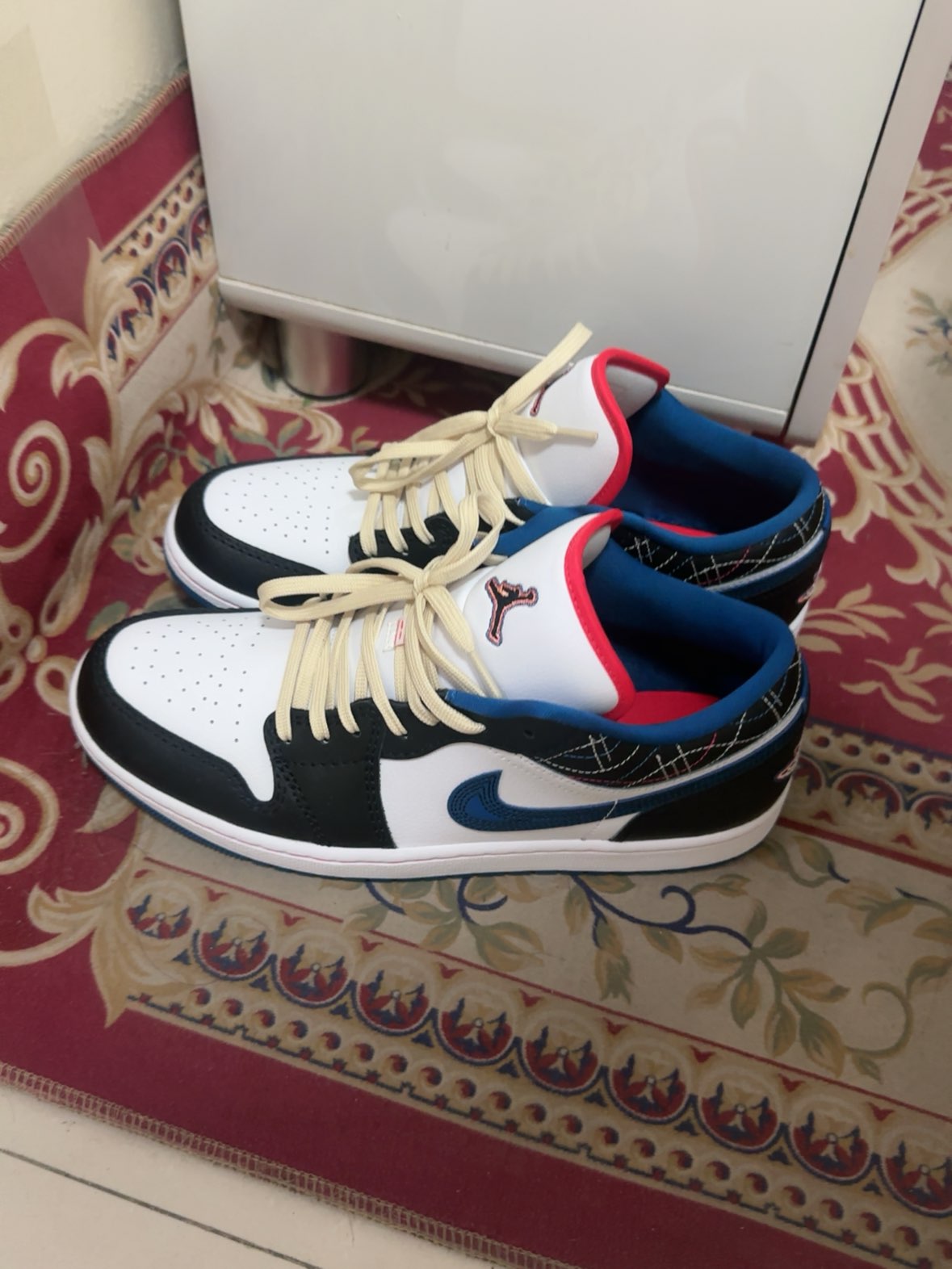 custom review-Air Jordan 1 Low SE "Industrial Blue Sashiko"