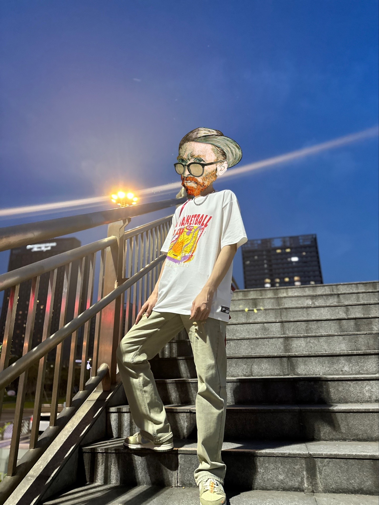 搞笑男的夏季简单穿搭