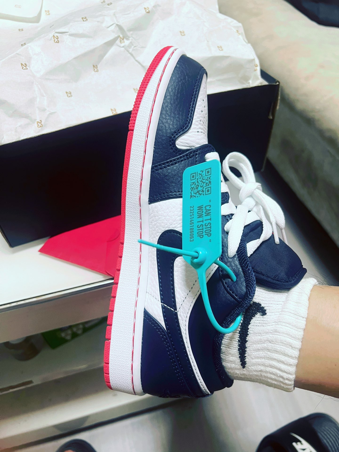 custom review-JORDAN 1 Low Obsidian Ember Glow