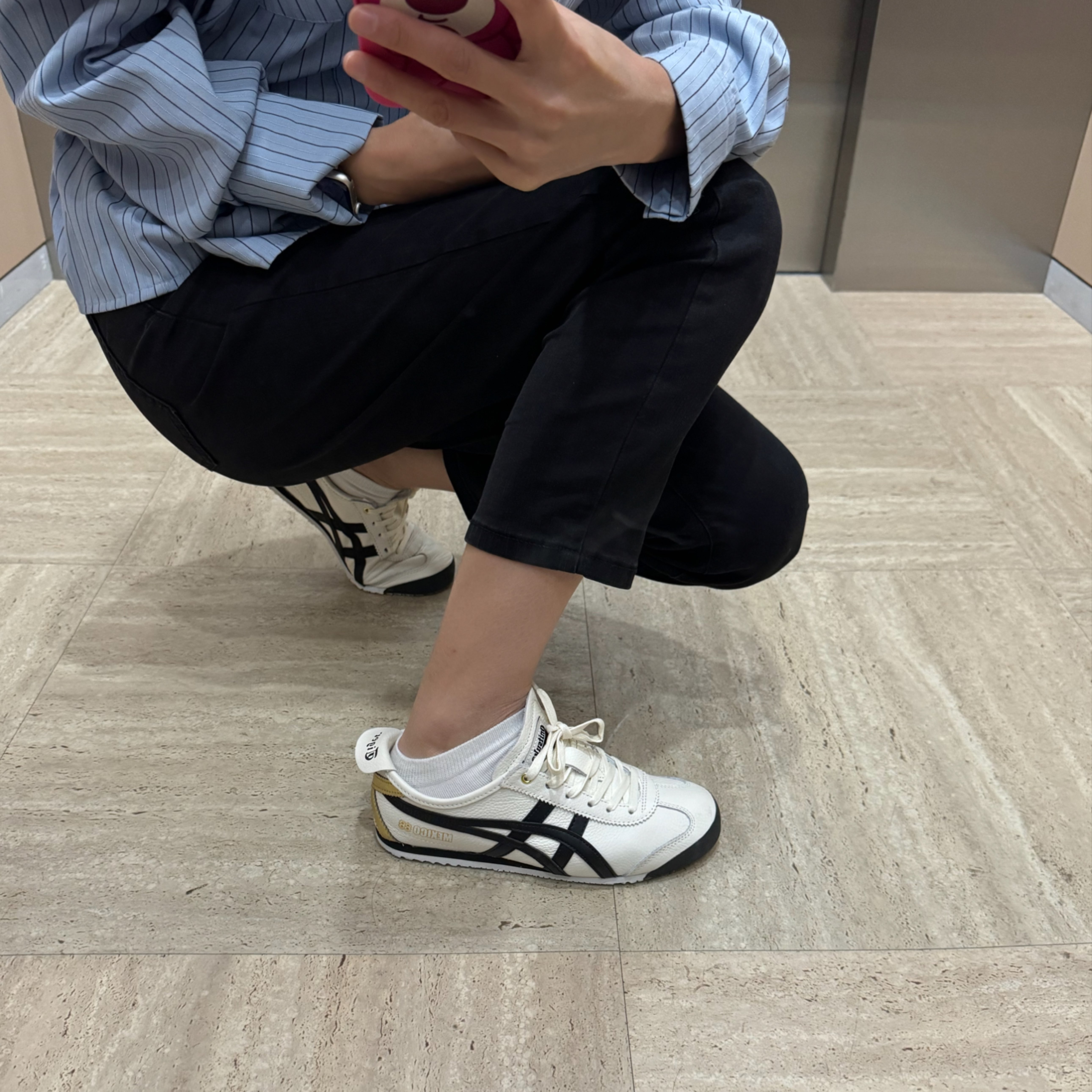 custom review-Onitsuka Tiger Mexico 66 Cream Black