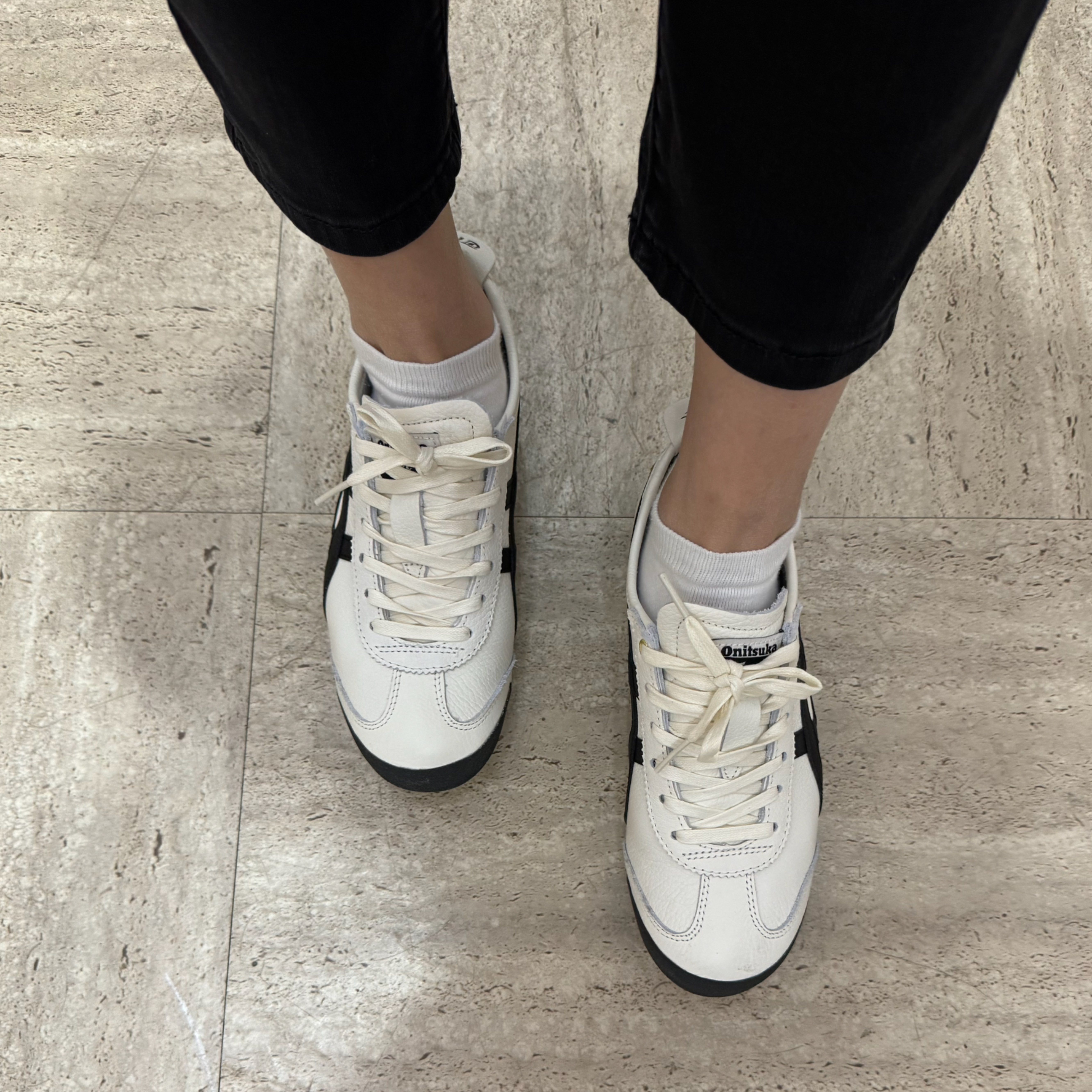 custom review-Onitsuka Tiger Mexico 66 Cream Black