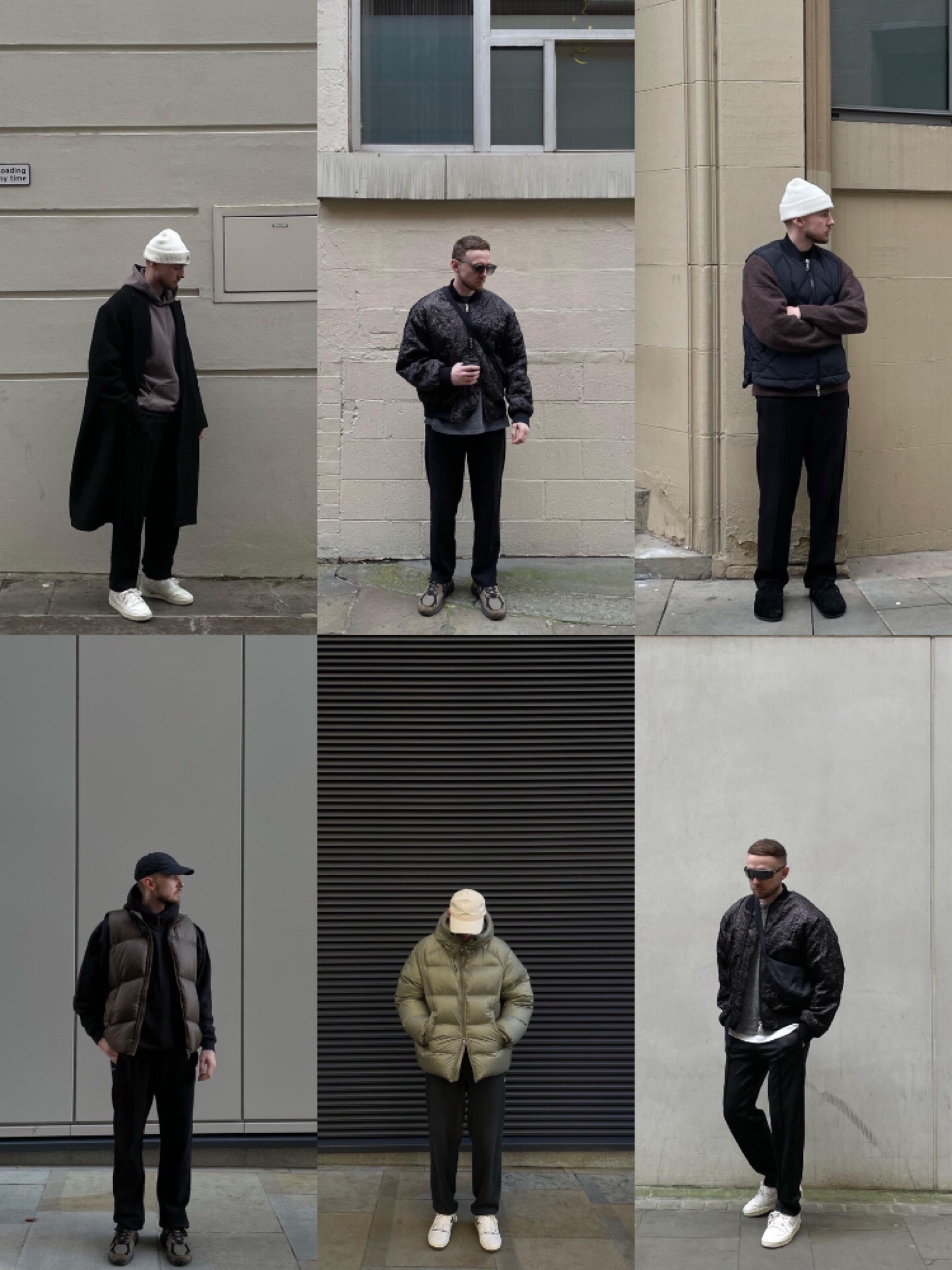 男生极简穿搭,干净配色穿出高级感