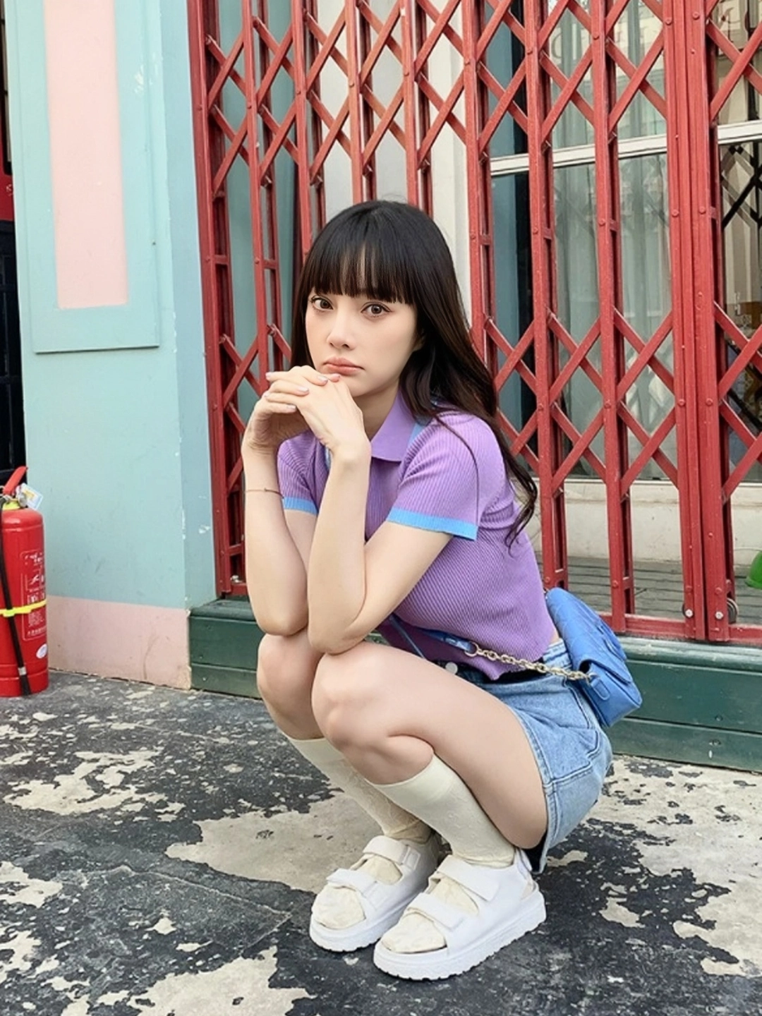 夏日甜妹穿搭 #夏日甜酷穿搭dunk #李小璐