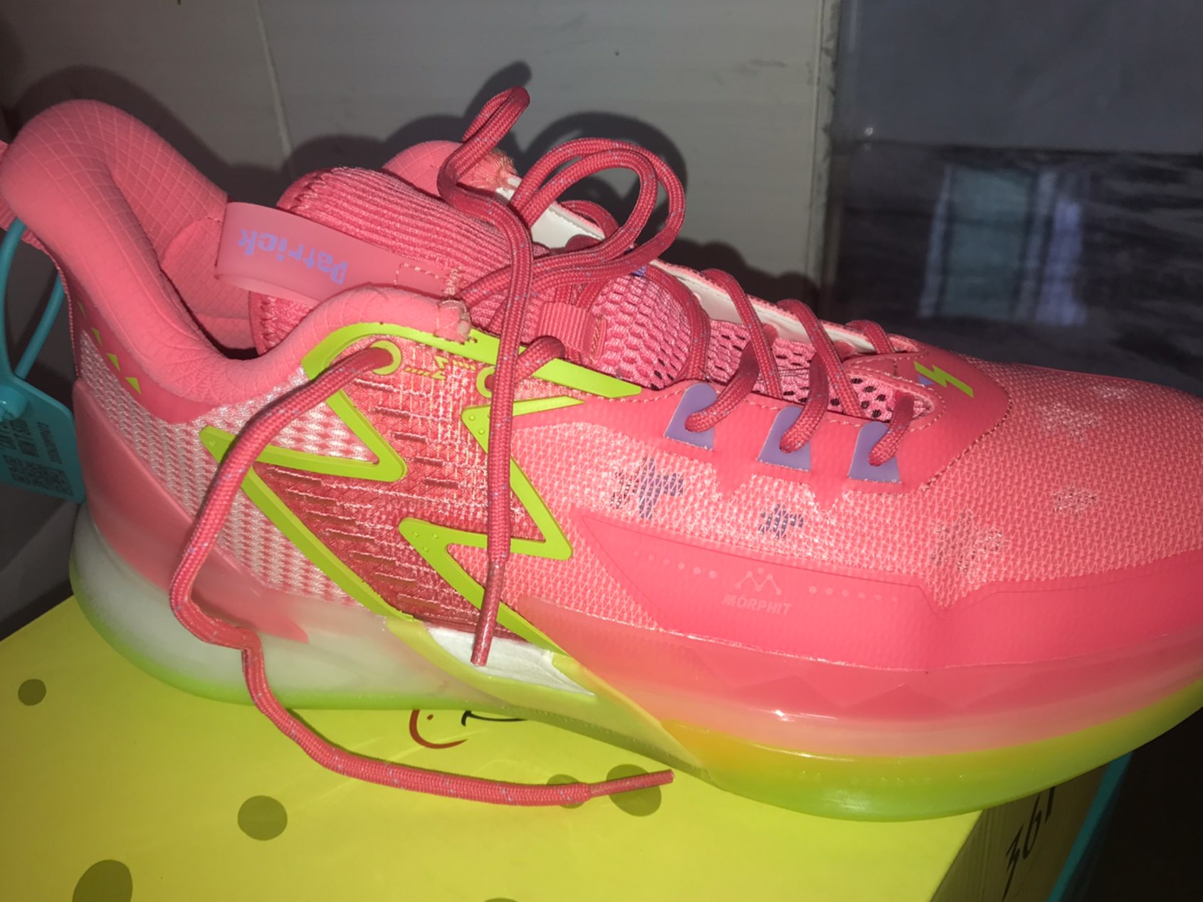 custom review-361° BIG3 4.0 Pro Cushioning Anti Slip And Wear Resistant Rebound Low Top Basketball Shoes Men's Relaxed