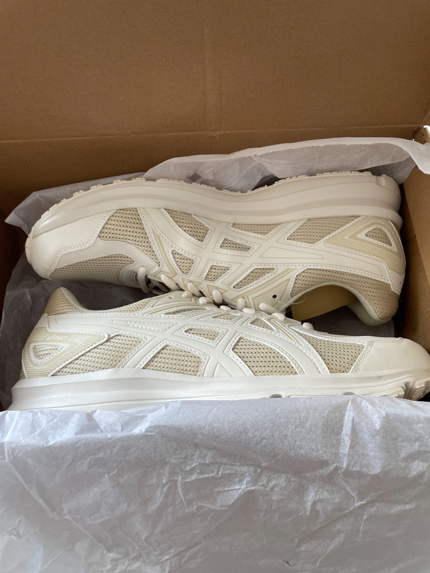 而且款式也好看 很不错哦##asics亚瑟士  asics jog 100 2 耐磨透气