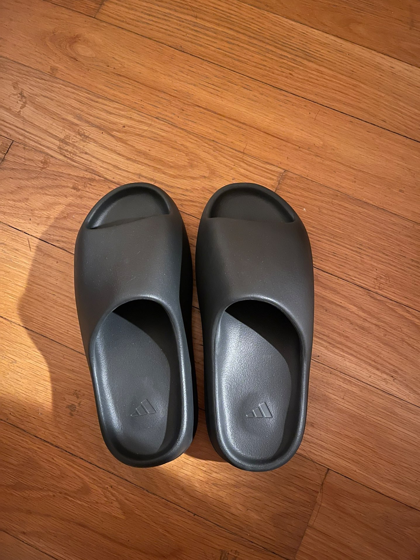 custom review-Adidas Originals Yeezy Slide ЭВА Слипоны Унисекс Черный