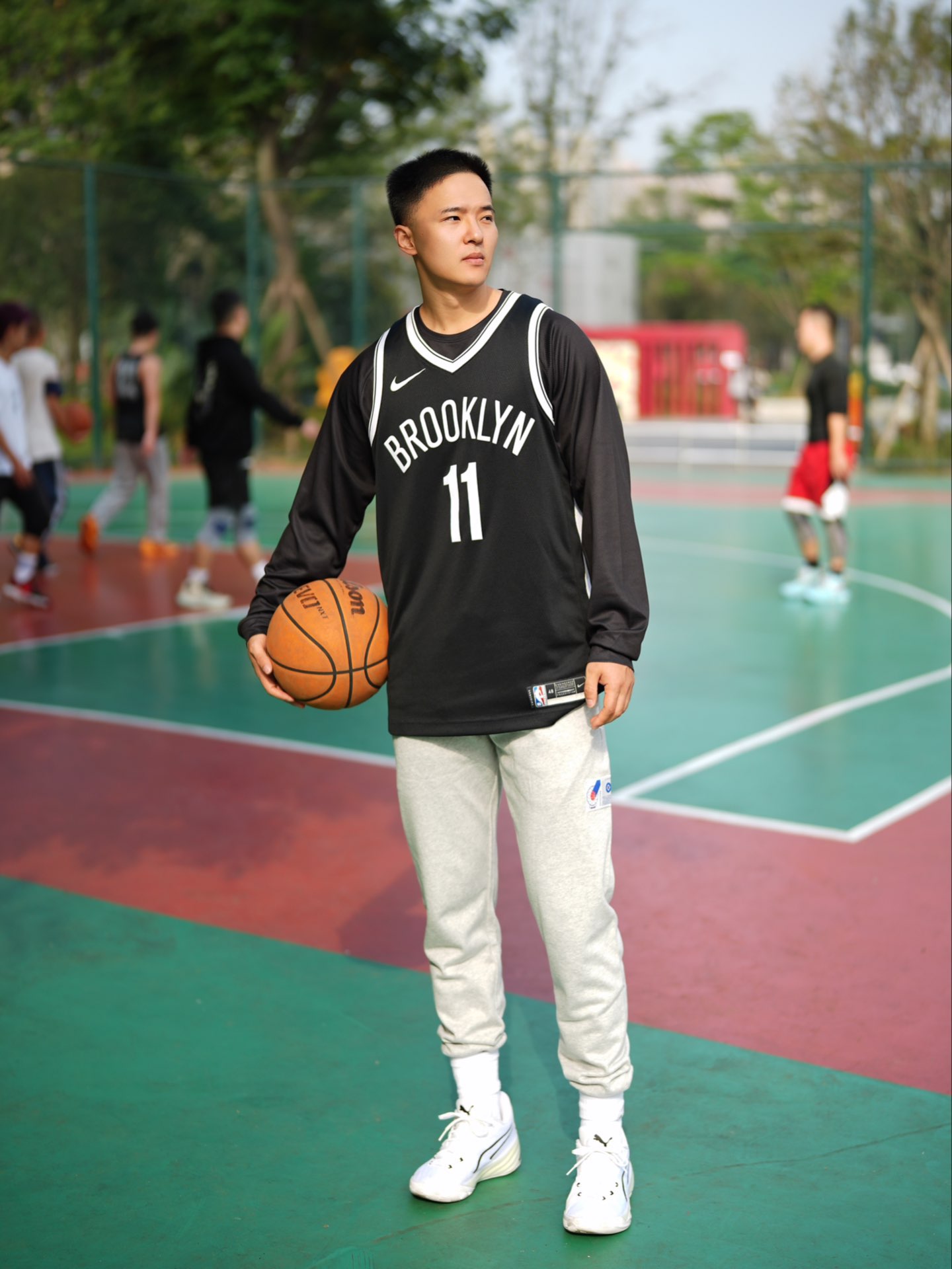 ootd 纯纯的美式篮球穿搭