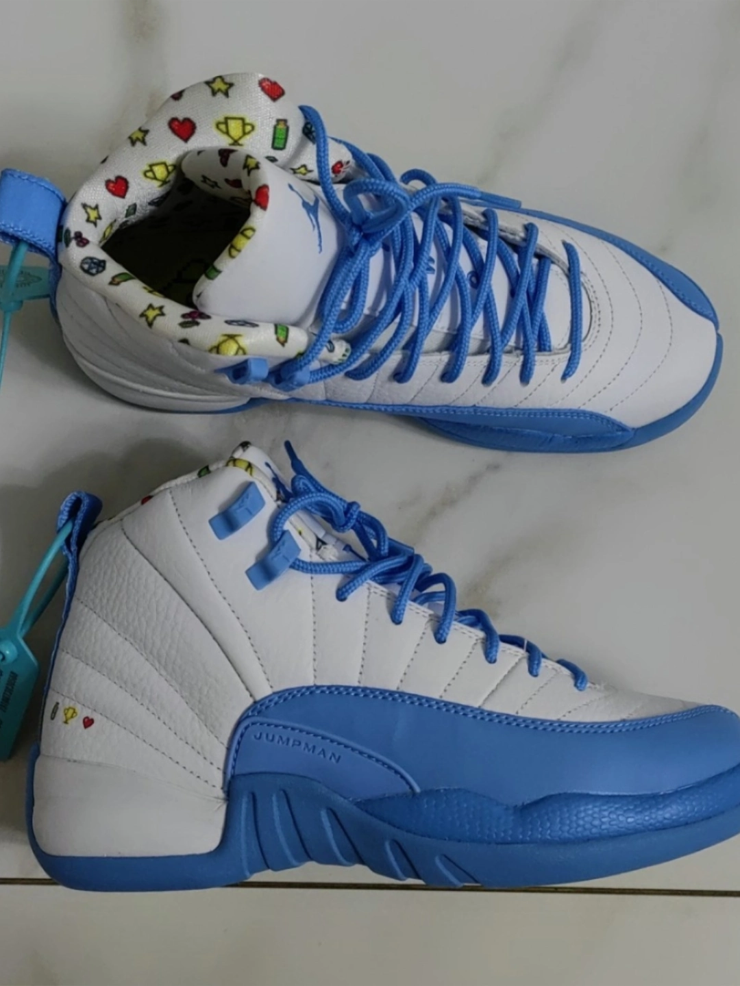 custom review-Jordan 12 Retro Emoji GS