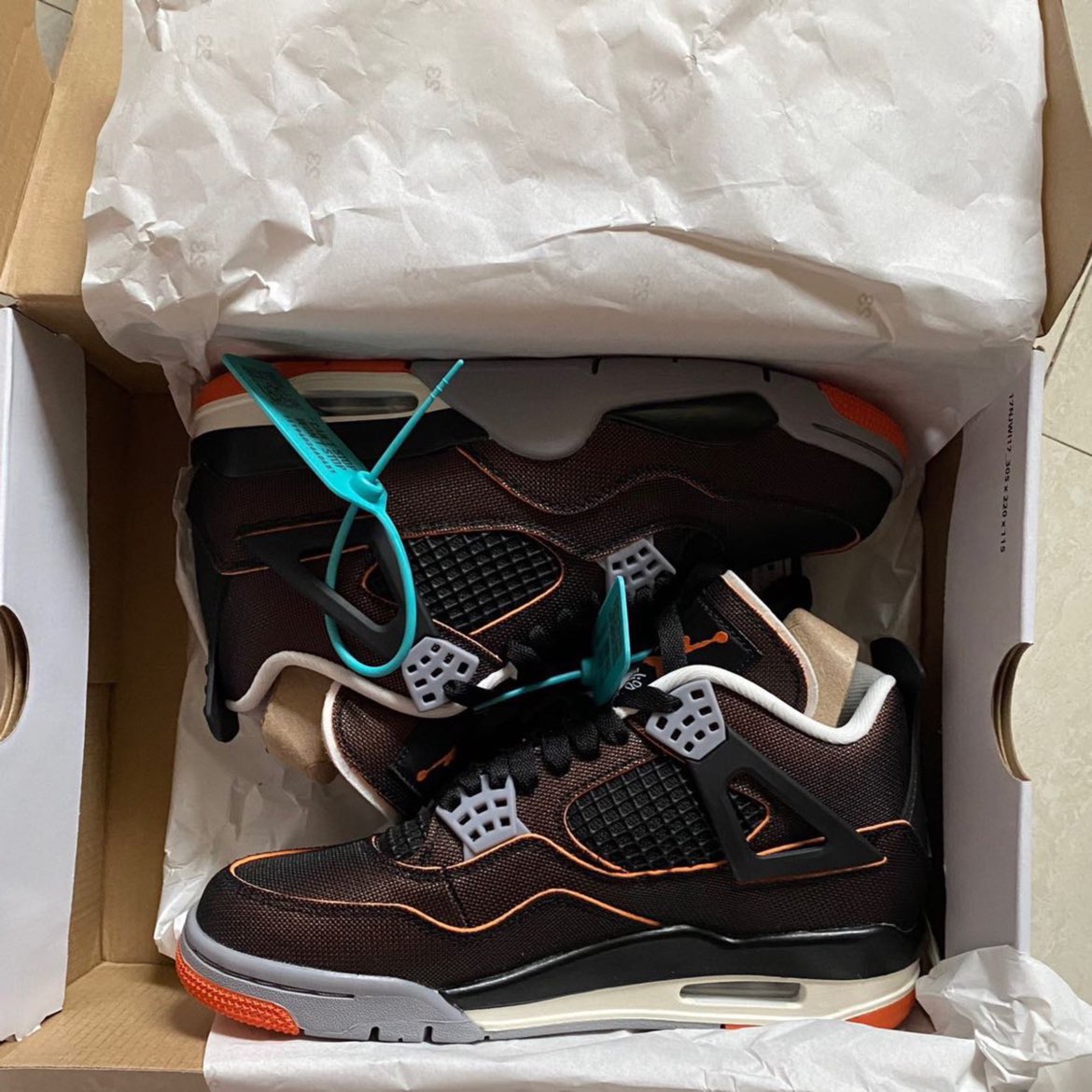custom review-Air Jordan 4 Retro 'Starfish' Women's