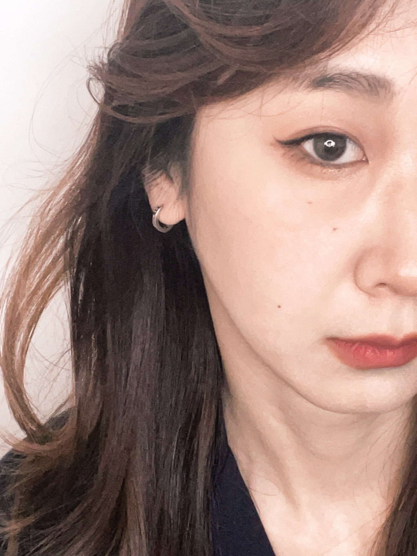 潮酷单耳罗马数字耳钉