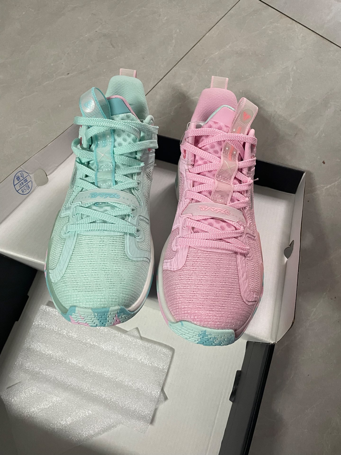 custom review-QIAODAN Poison Tooth Pro SE Basketball Shoes Men's Low top Pink
