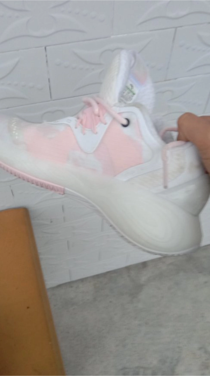 custom review-Anta Bubble Bomb Performance Basketball Shoes Women's Pink White
