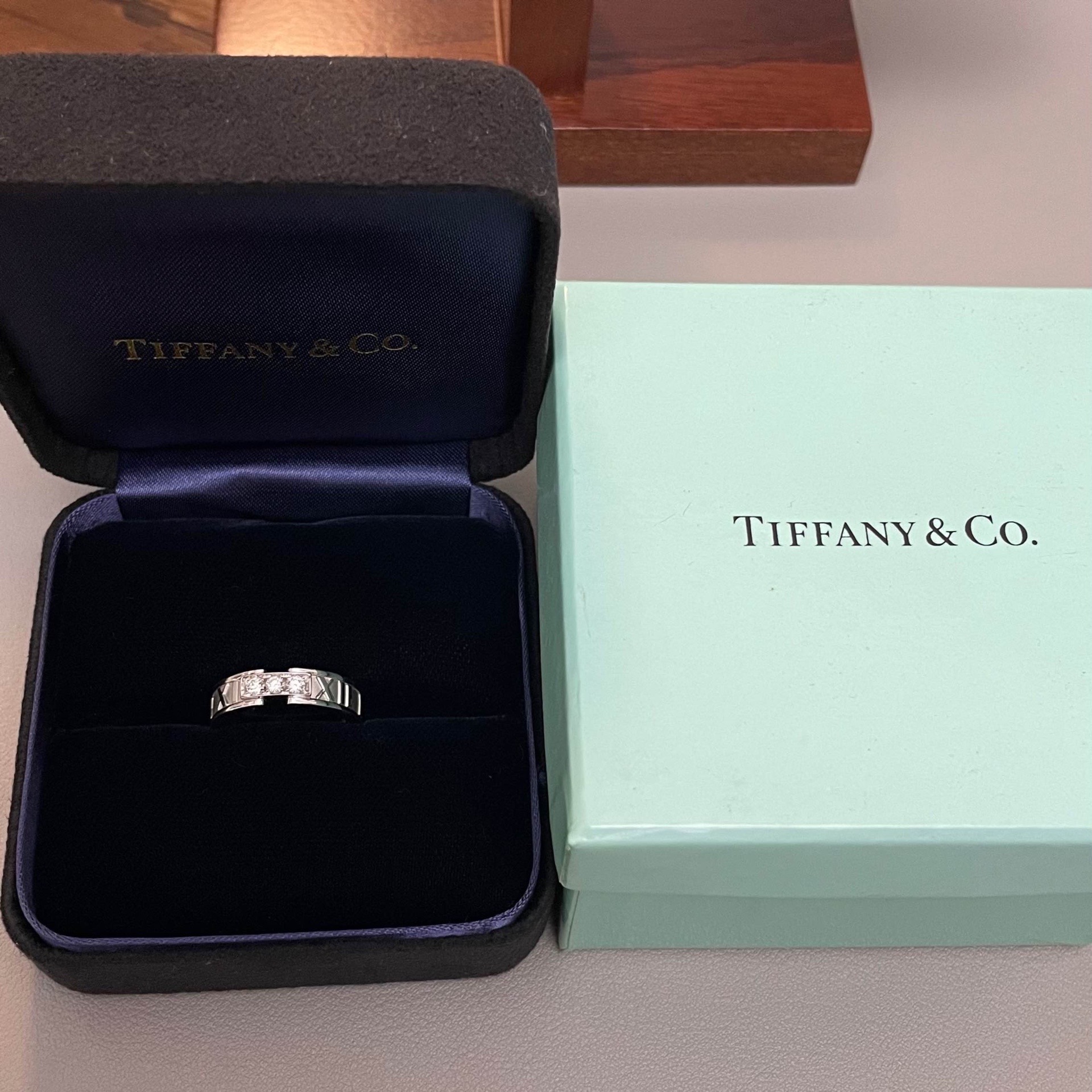 tiffany罗马数字戒指图片