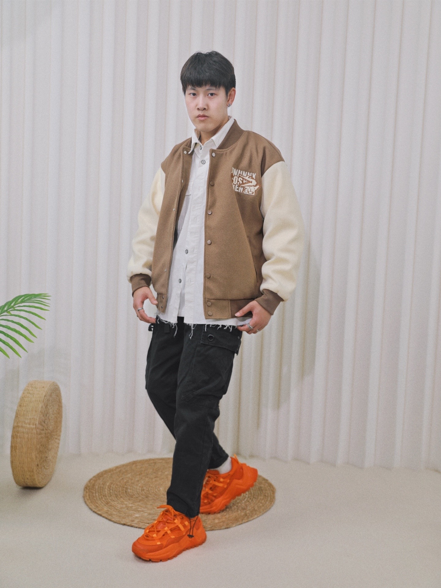 绝美棒球服穿搭