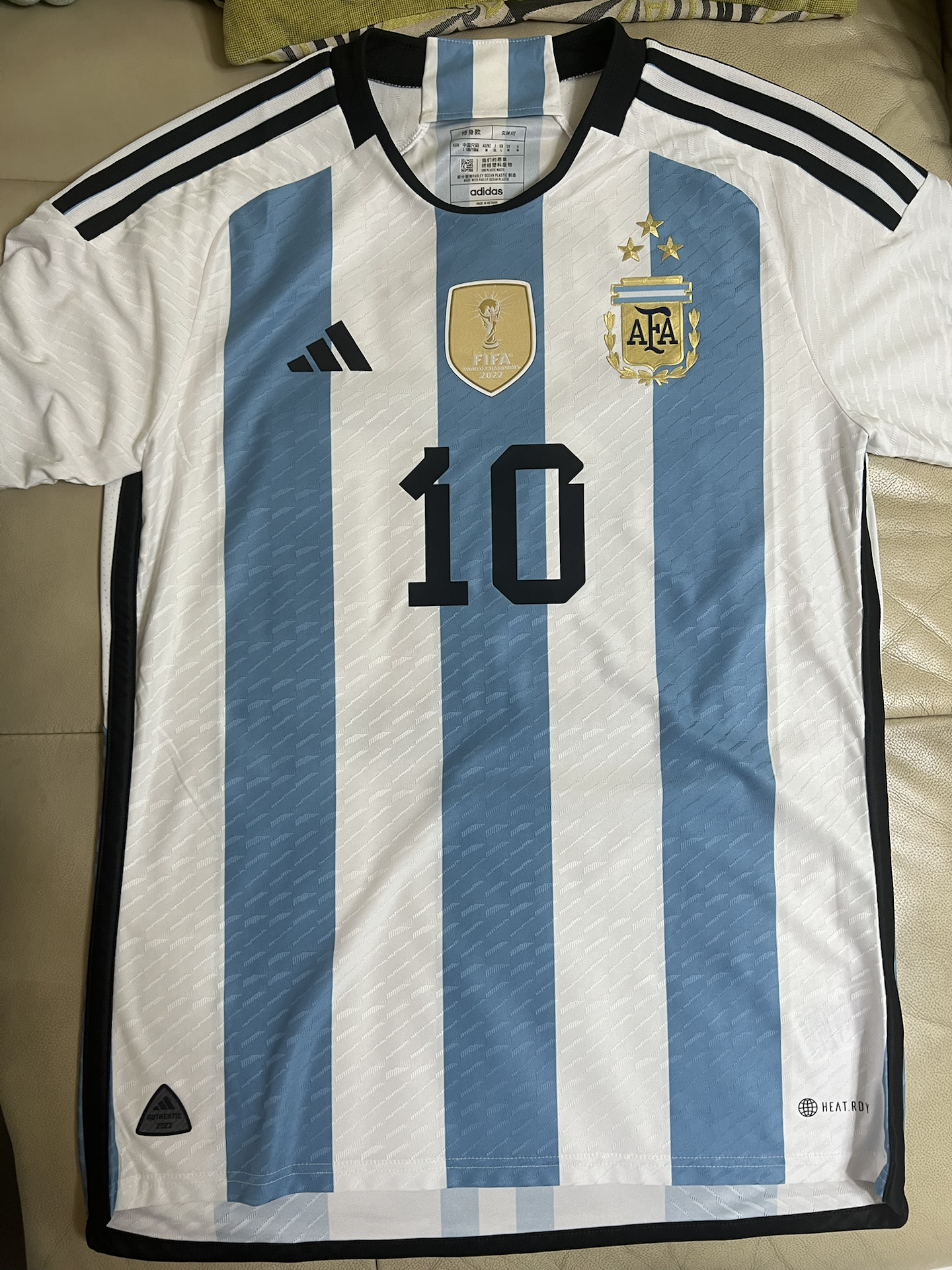 阿根廷主场三星球员版球衣!
