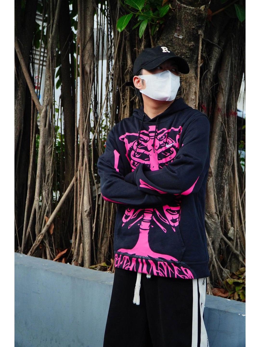 粉色骷髅卫衣真的鲨疯我!