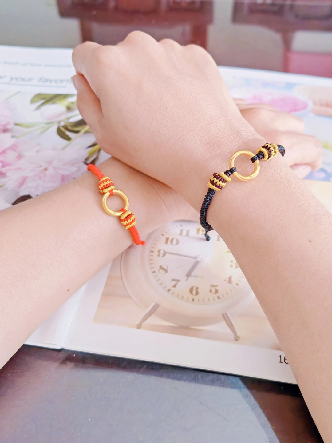 一款会表白的礼物🎁同心圆情侣手链