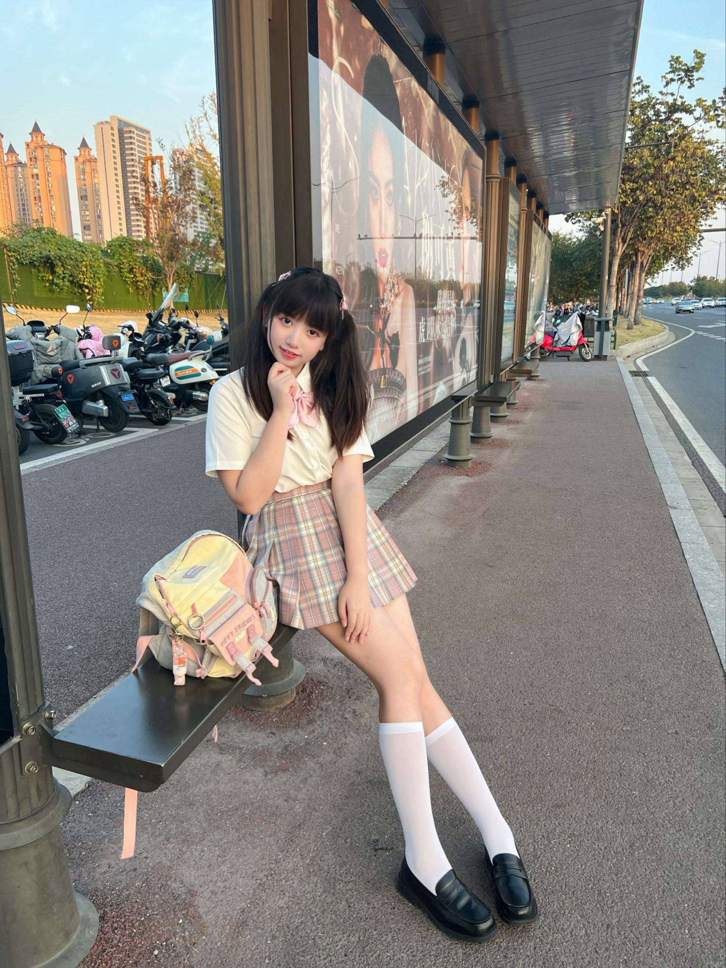 救命!双马尾甜妹穿搭好甜!