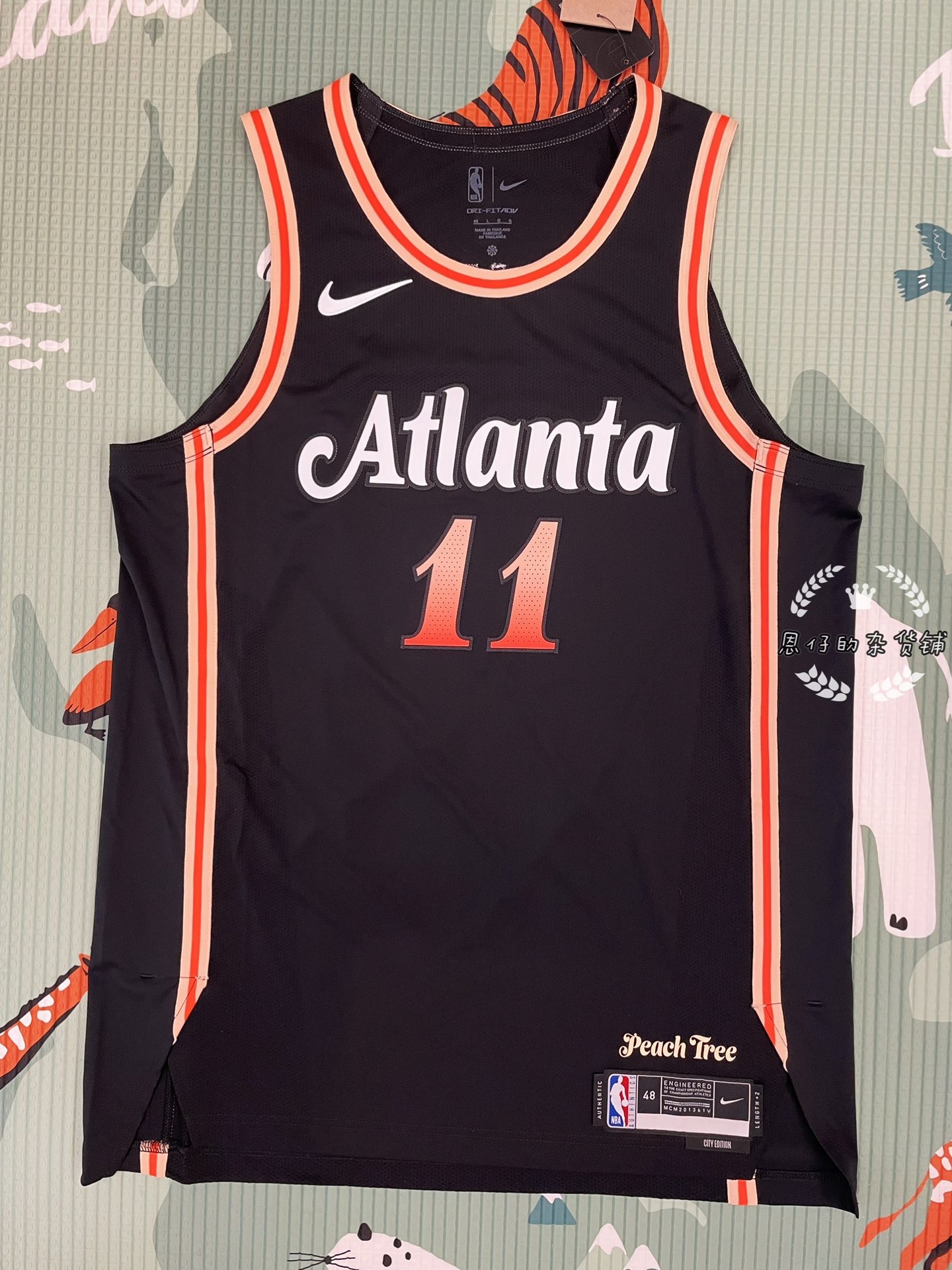 nba 特雷杨 老鹰 城市版 au球衣