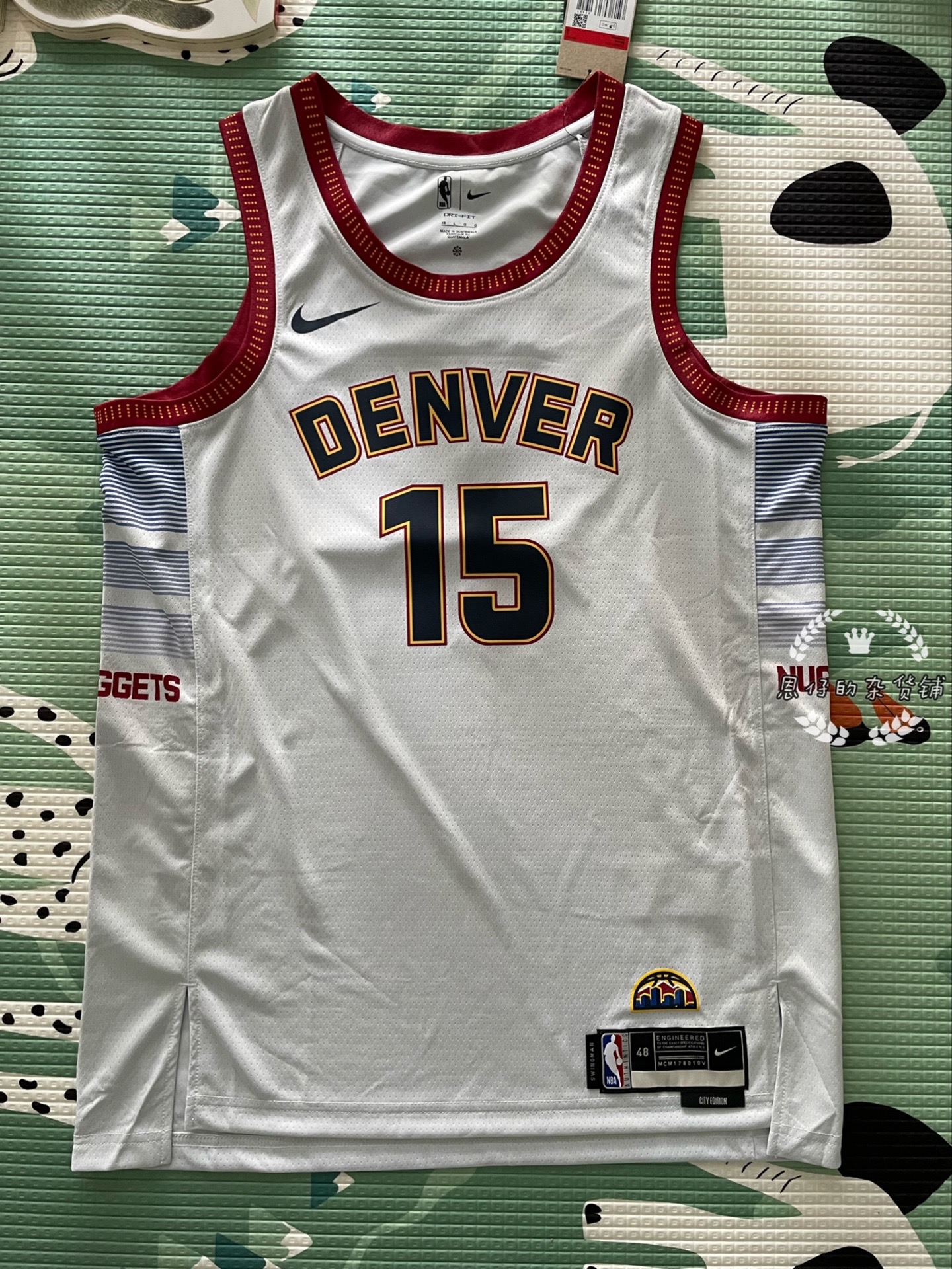nba 约基奇 掘金 城市版sw球衣
