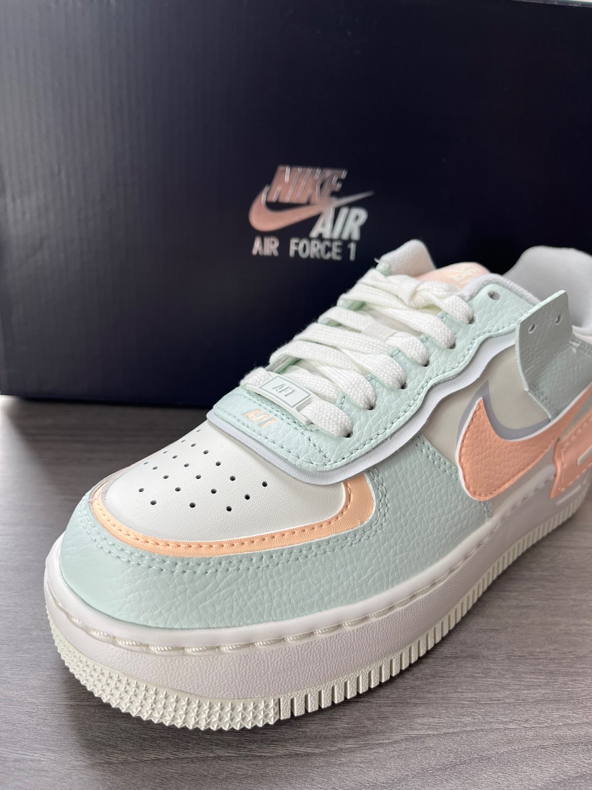 宝藏af1马卡龙淡蓝粉   少女心满满!