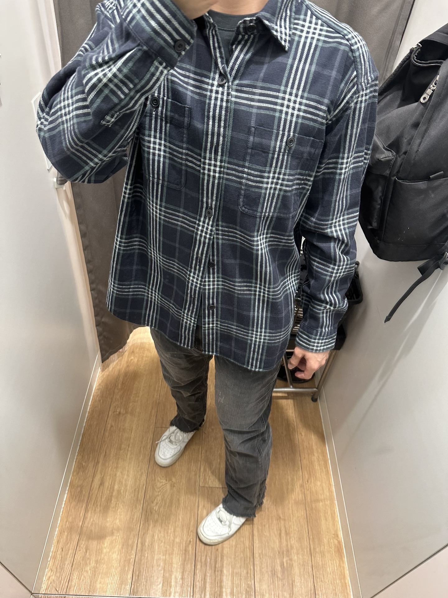 优衣库竹节棉衬衫2023新品