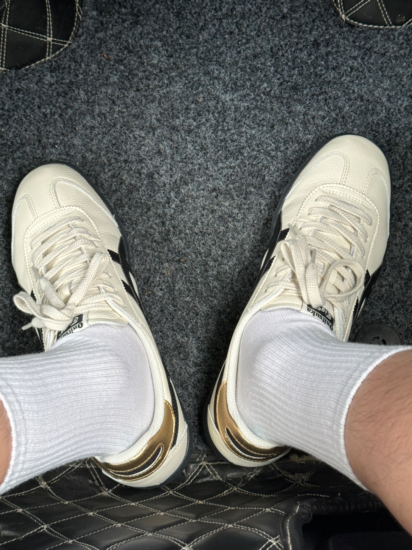 custom review-Onitsuka Tiger Tokuten Cream Black