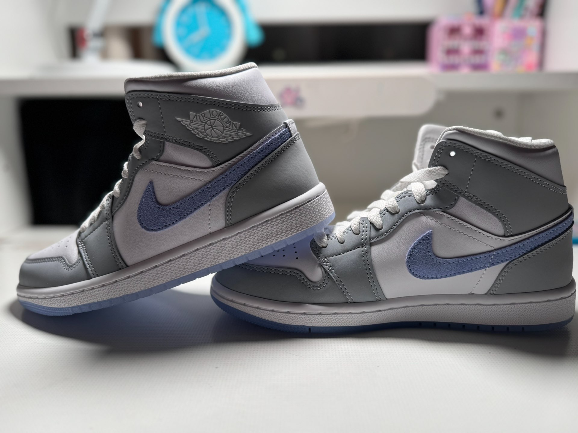 aj1 冰蓝小dior,它的颜值你给几分?