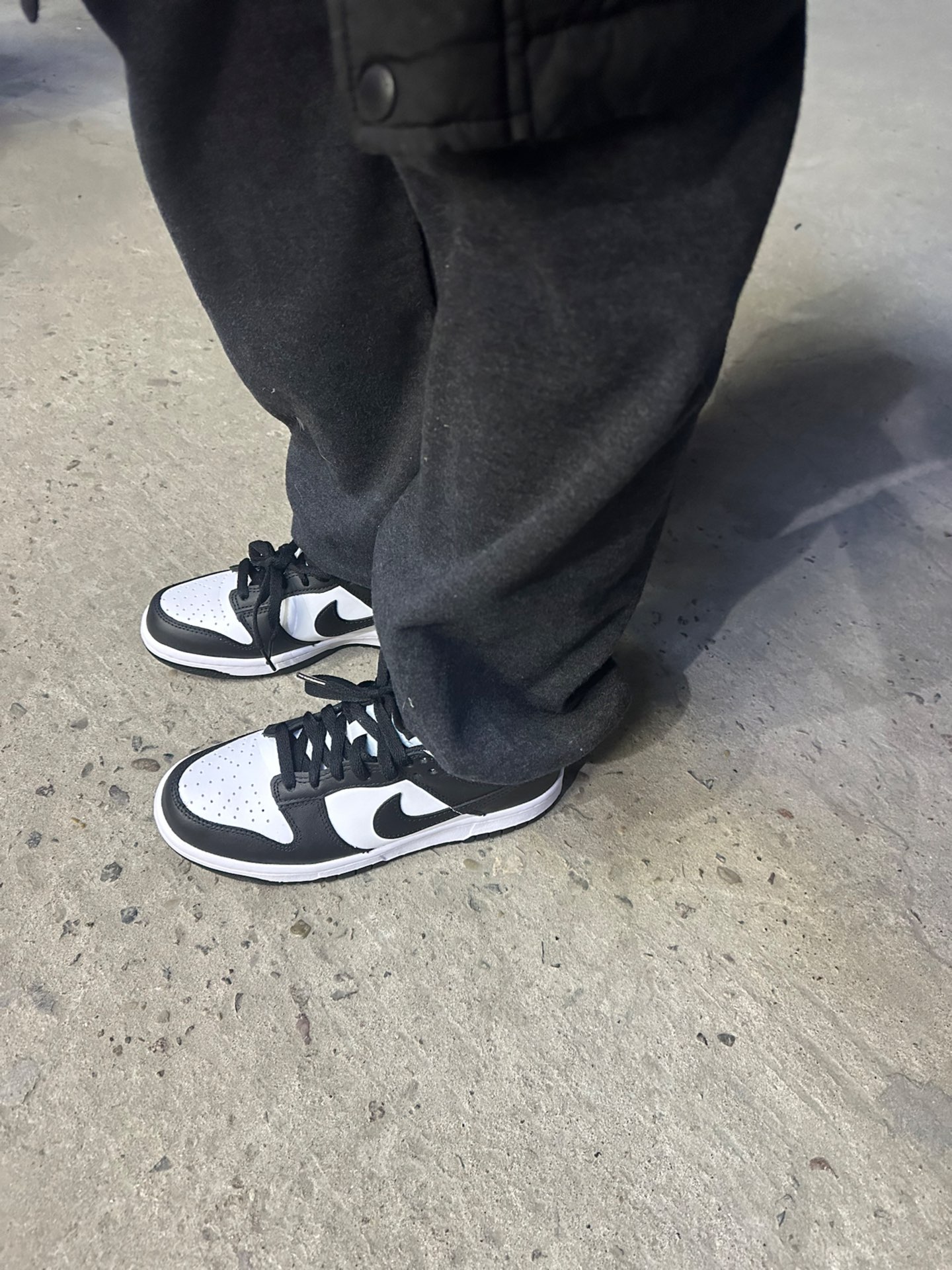 custom review-nike Dunk 'Черный' Противоскользящий амортизация легкий амортизация низкий топ детские скейтбординг черный белый