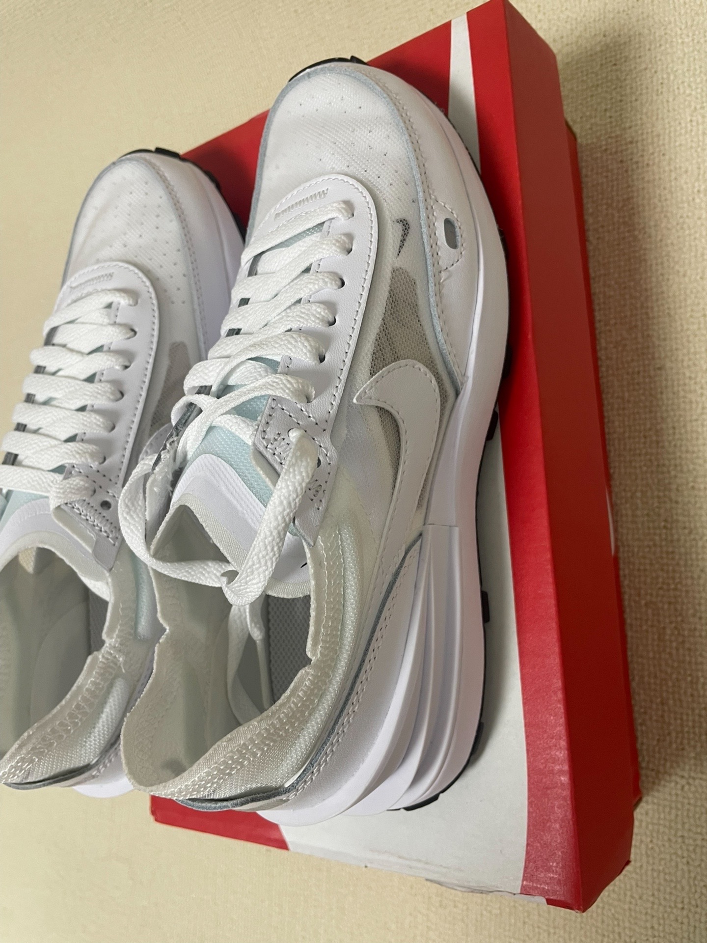 nike耐克女鞋waffle one华夫鞋跑