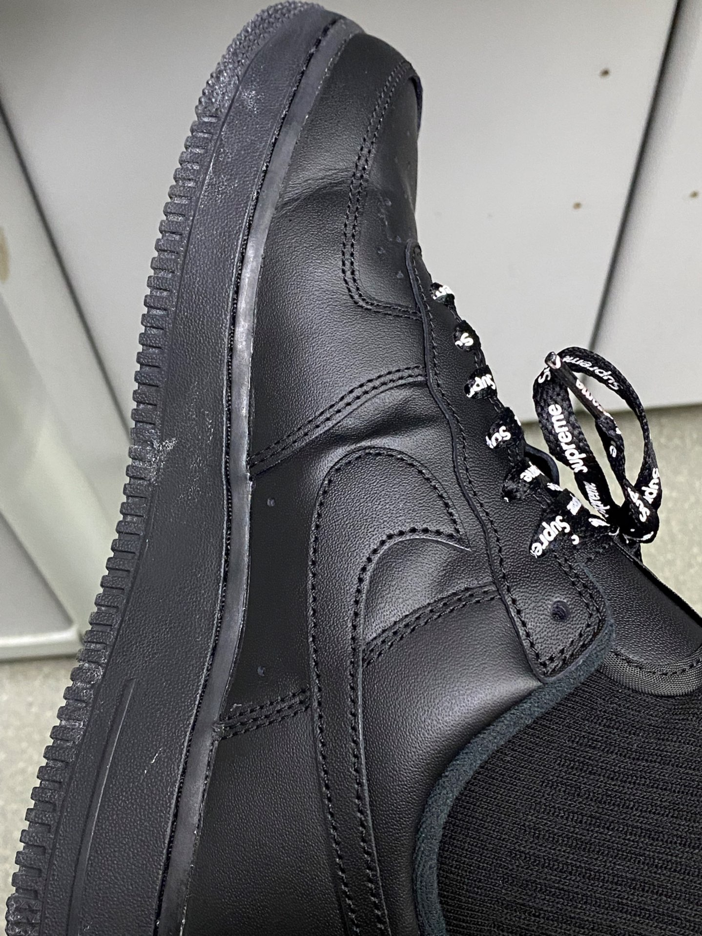 custom review-Nike Air Force 1 Low Supreme Black