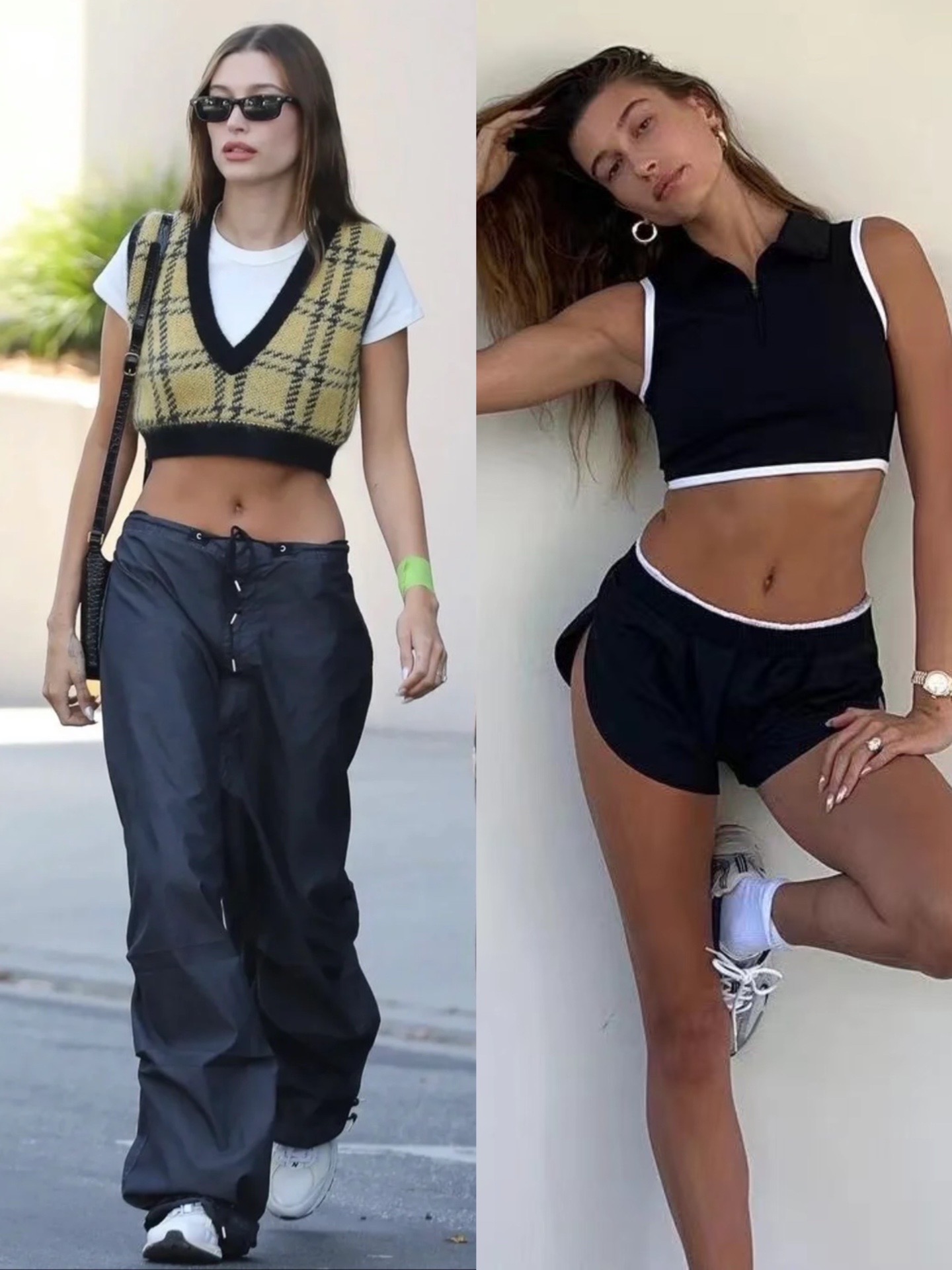 hailey海莉夏季私服合集,她好爱穿nb!