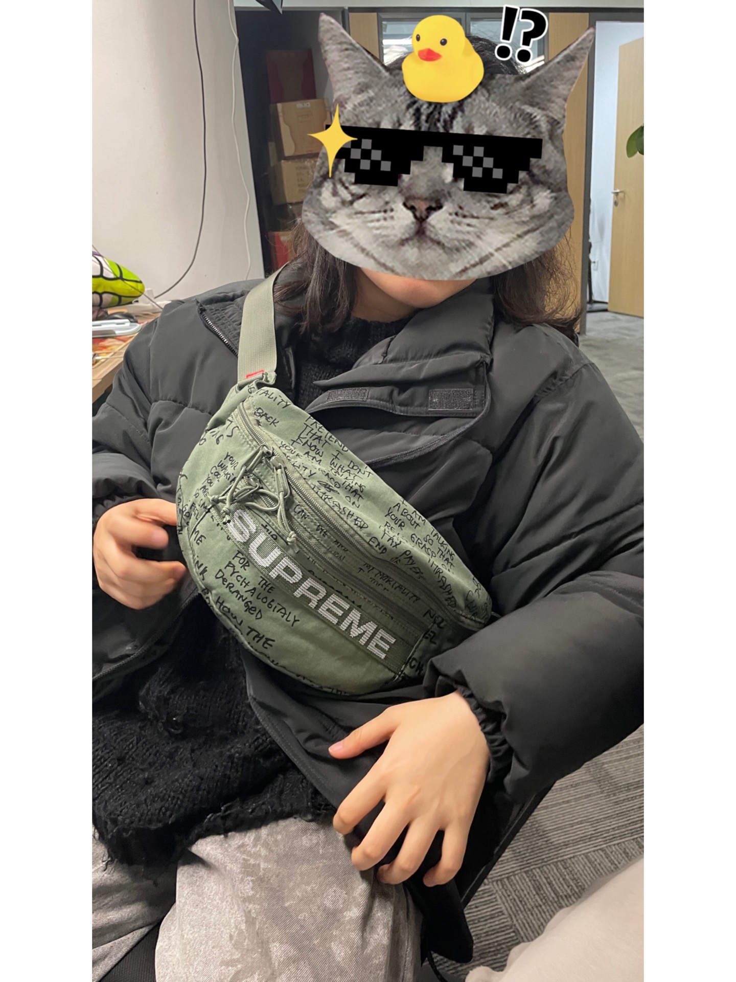 supreme 23ss新款腰包