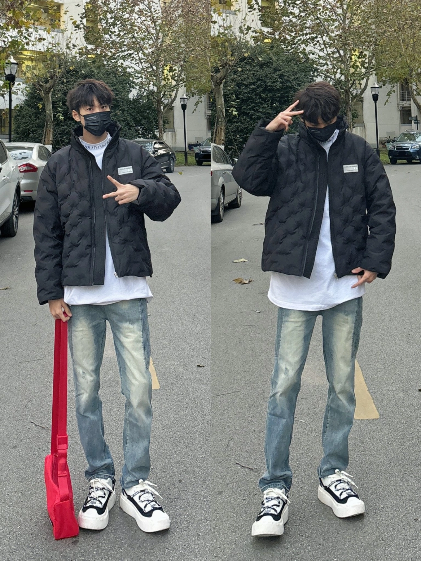 不会出错的冬季帅哥穿搭 这样穿干净又好看