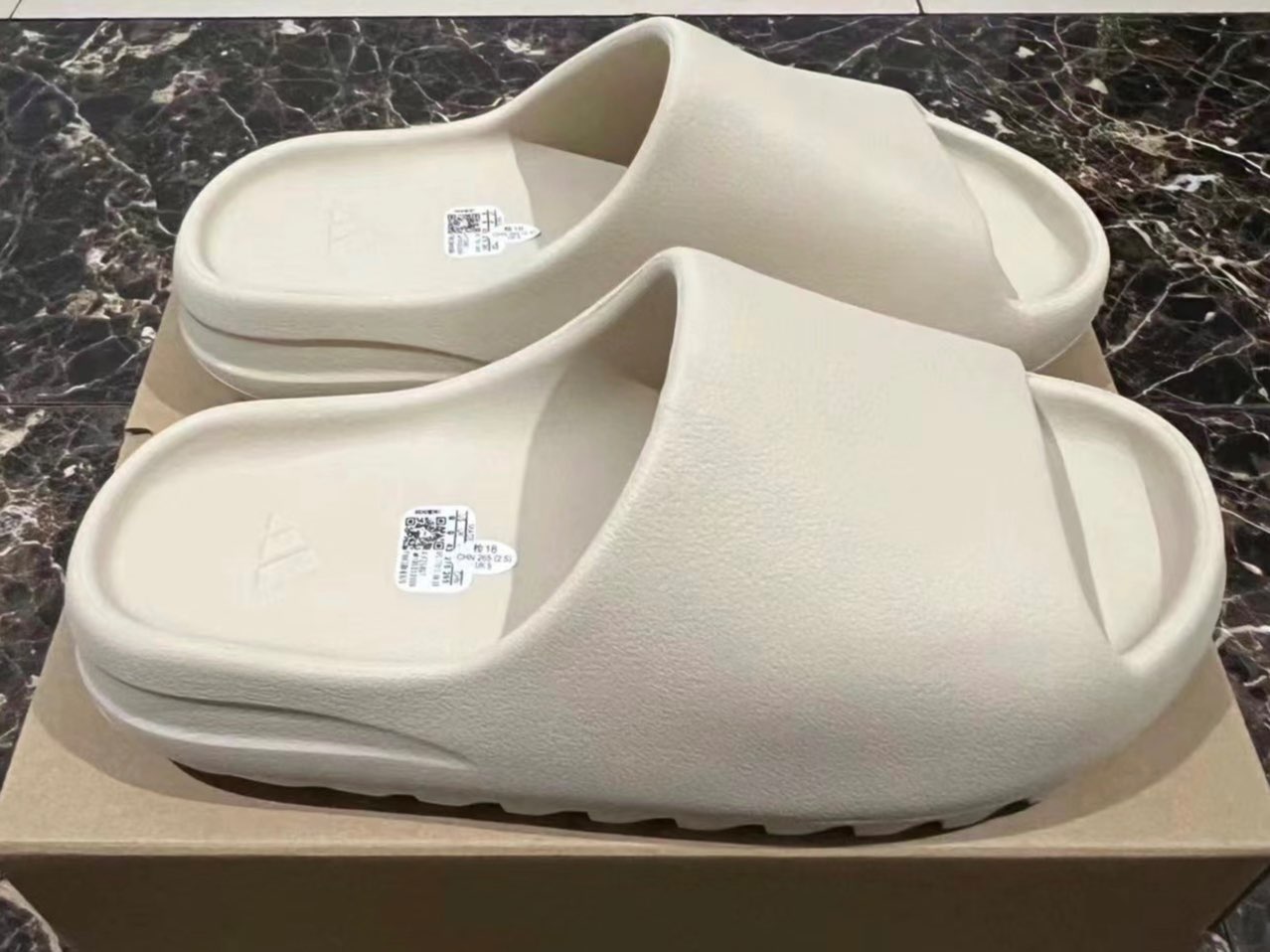 custom review-Adidas Yeezy Slide 'Bone'