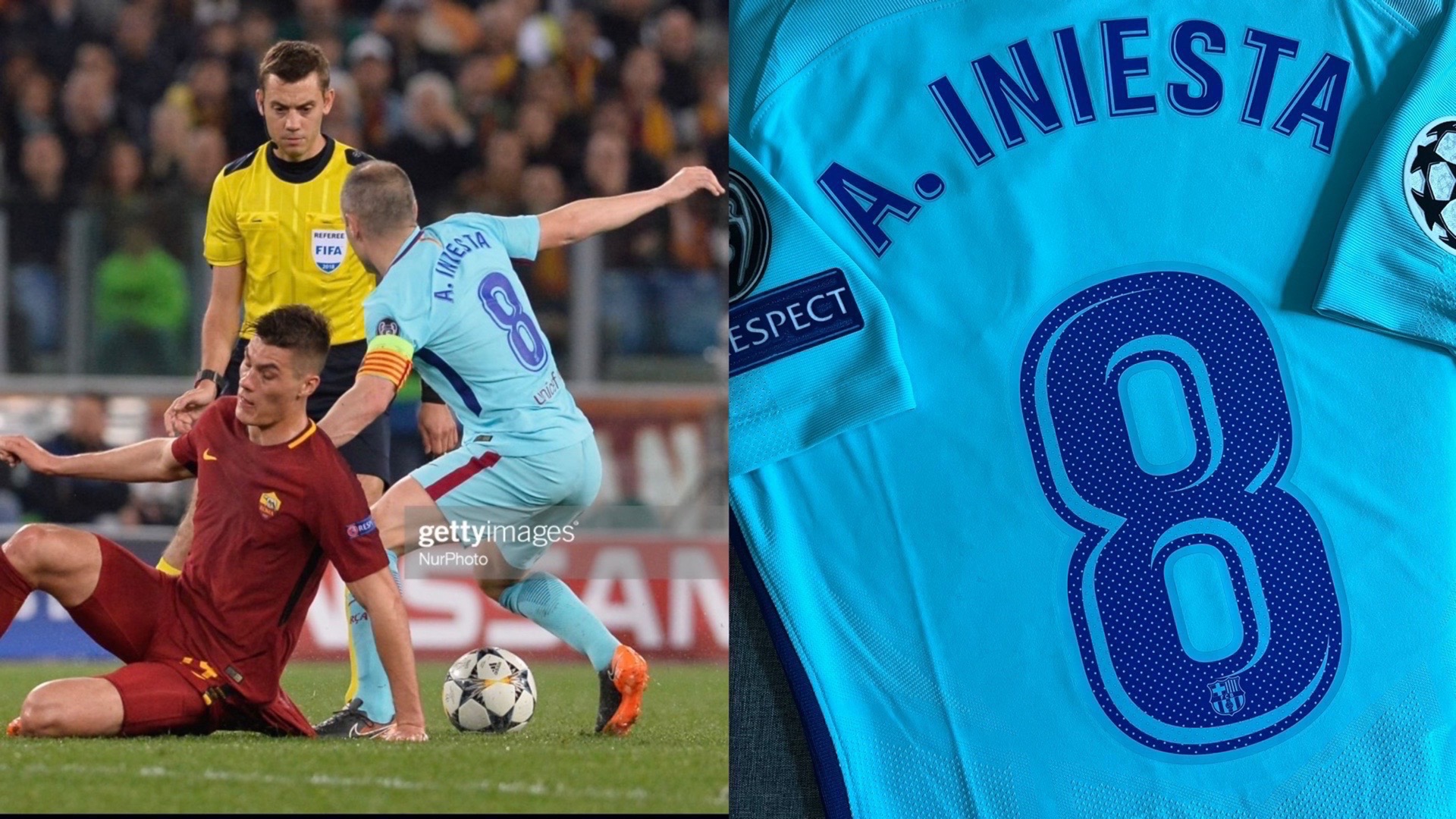 巴萨1718客场更衣室球衣