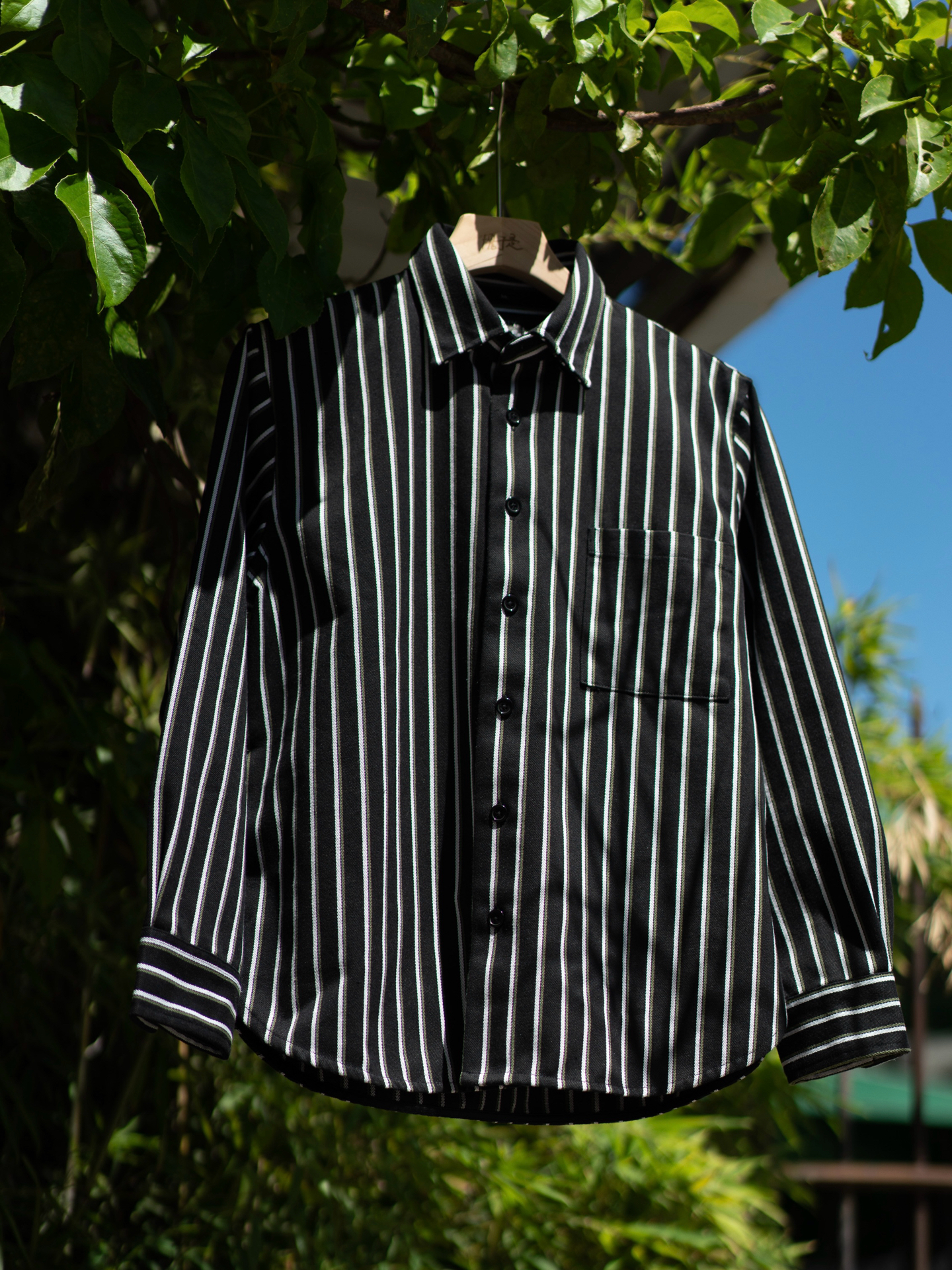 衣服:liberty kostume #条纹衬衫随性穿 #晒晒你的通勤条纹衬衫 ##我