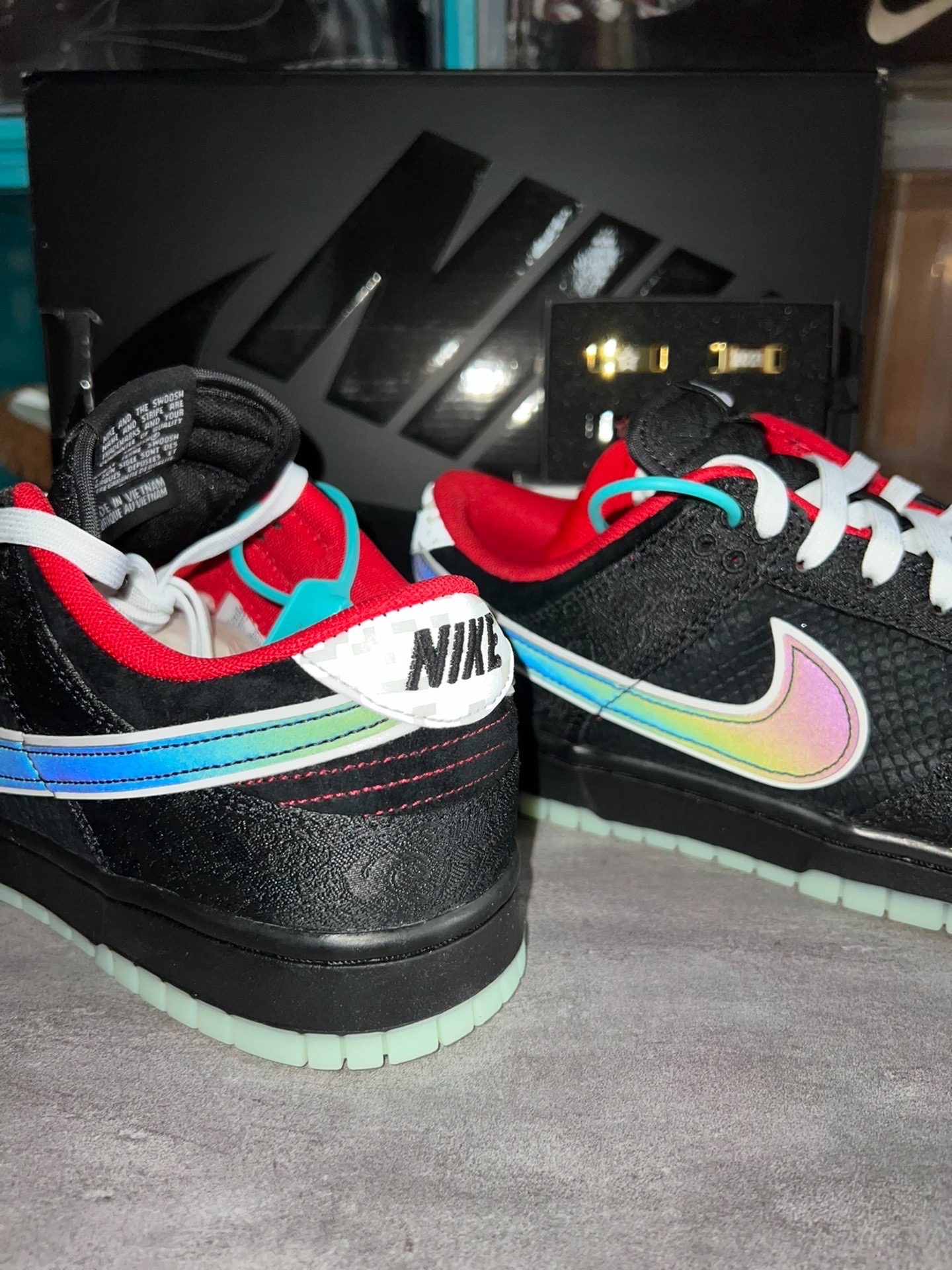 93「没想到这双鞋长这样」nike dunk low retro "lpl"
