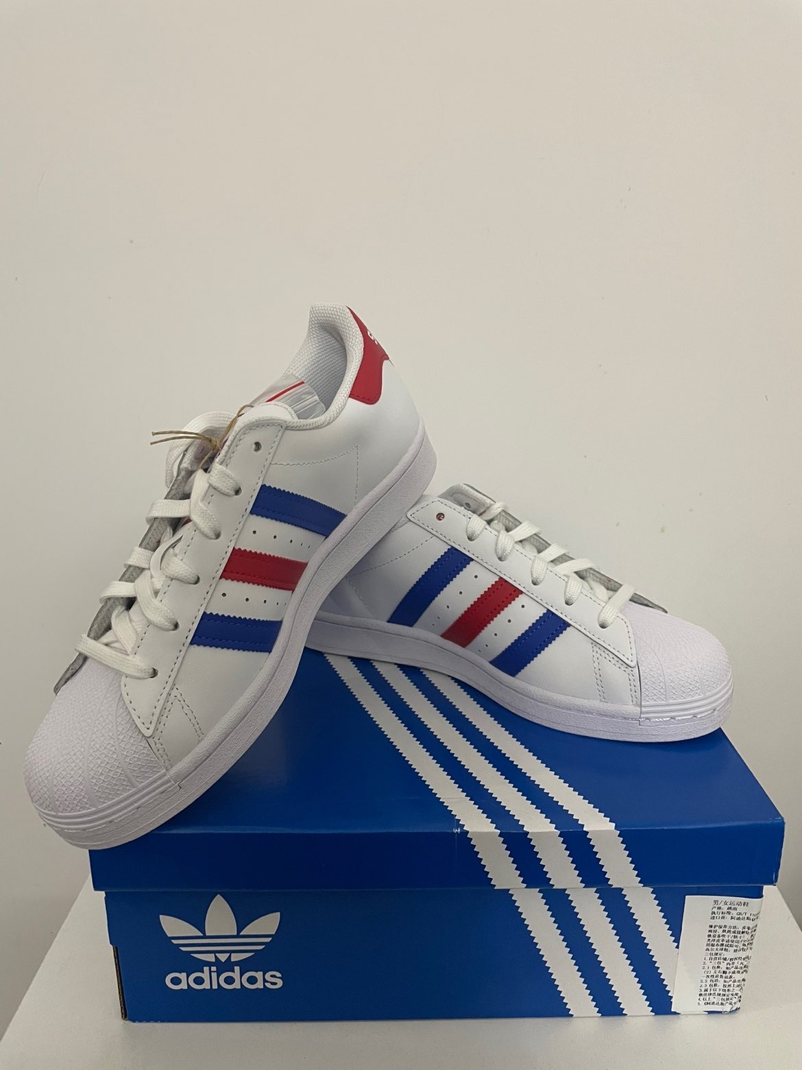 adidas originals superstar经典贝壳头板鞋