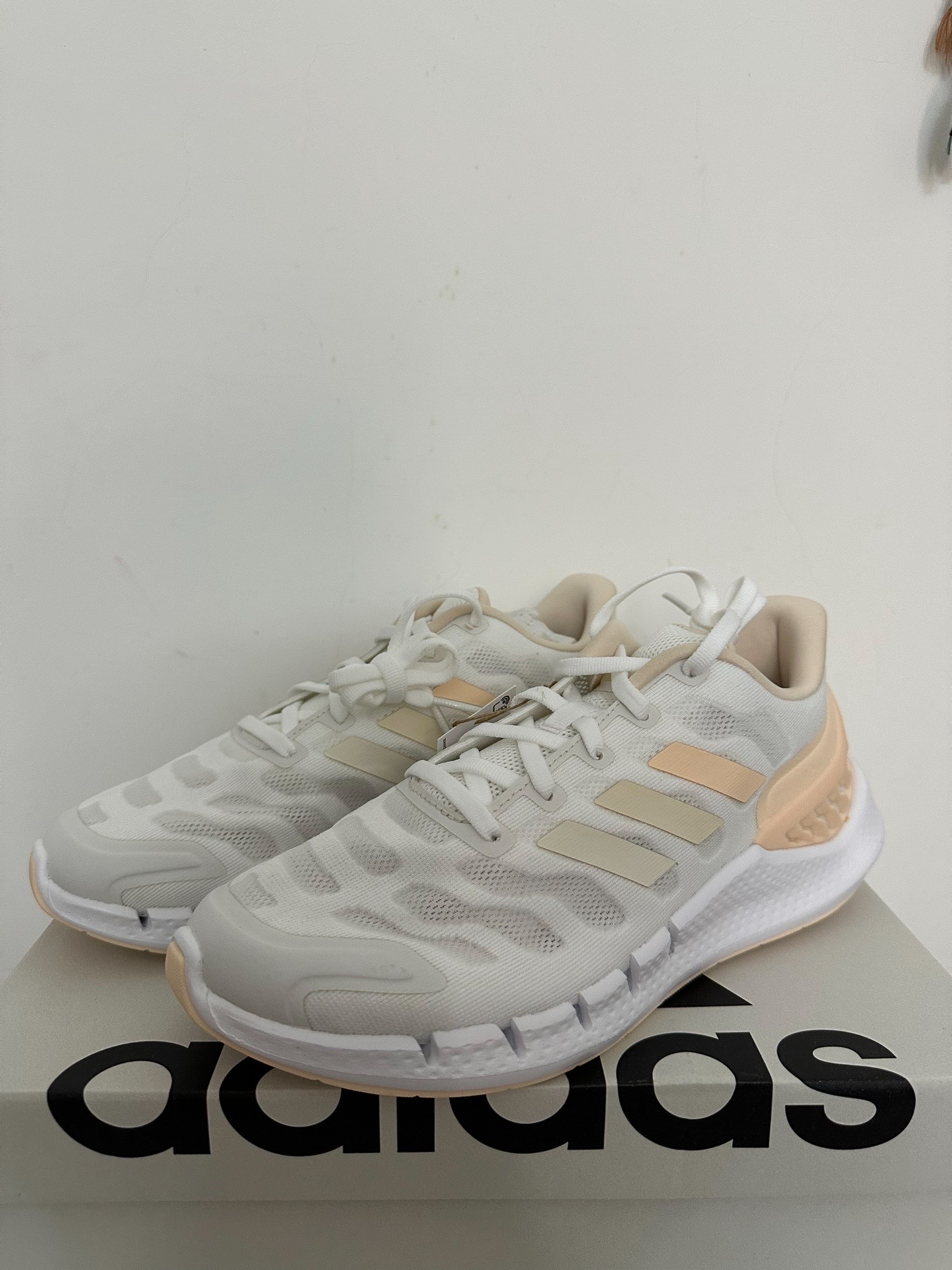 阿迪的climacool ventania系列主打的就是轻,轻,非常轻,夸张点说上脚