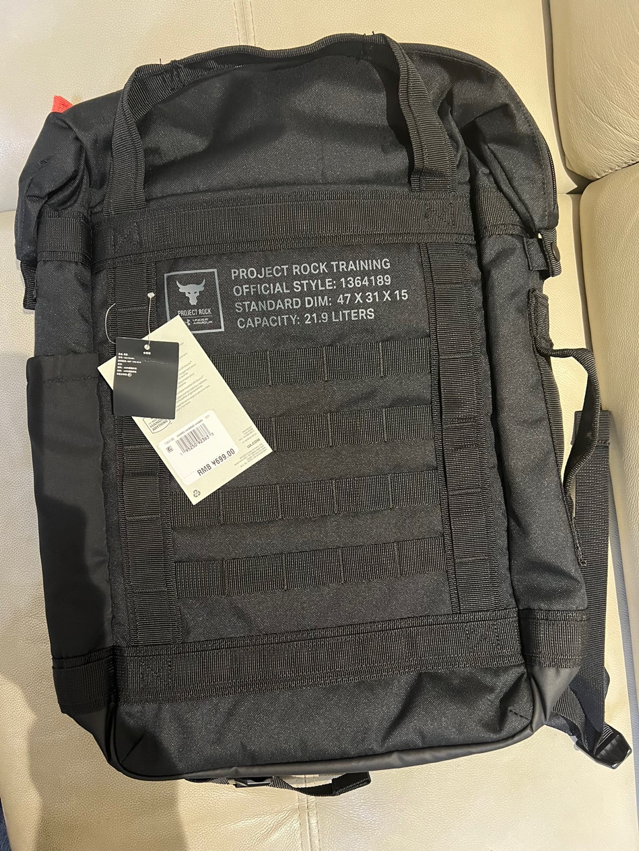 安德玛强森系列多功能背包开箱