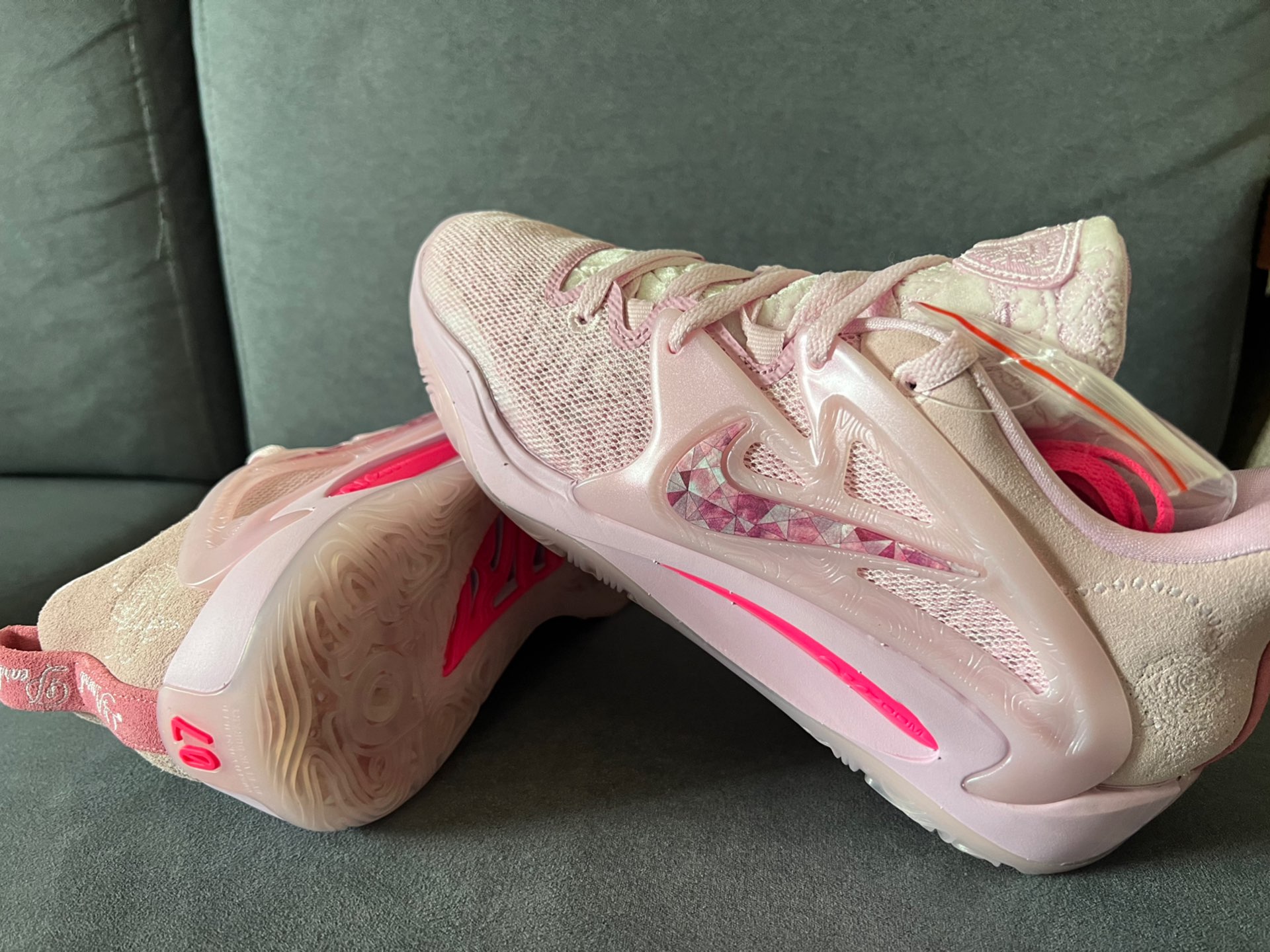 custom review-Nike KD 15 NRG EP 'Aunt Pearl'