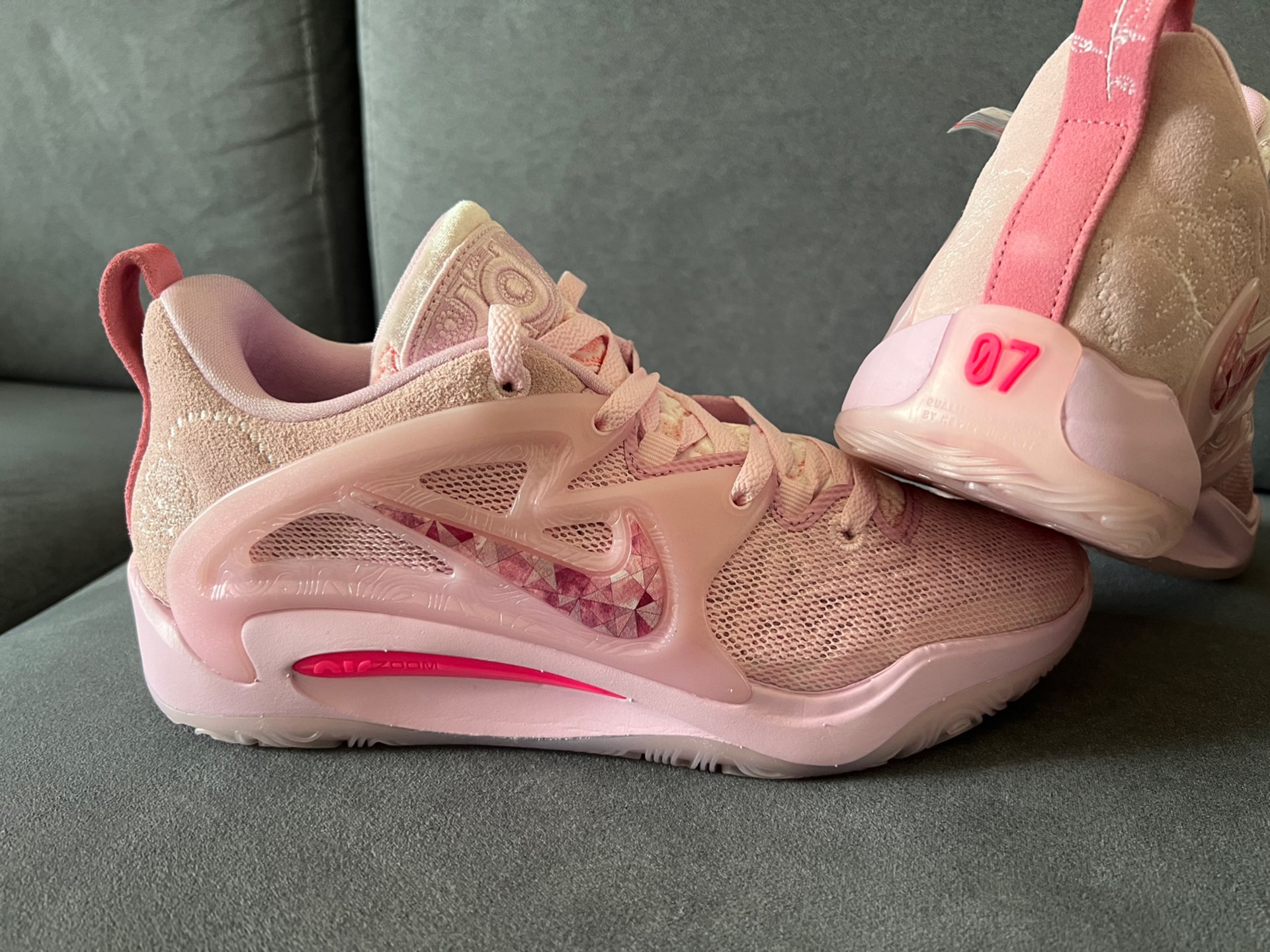 custom review-Nike KD 15 NRG EP 'Aunt Pearl'