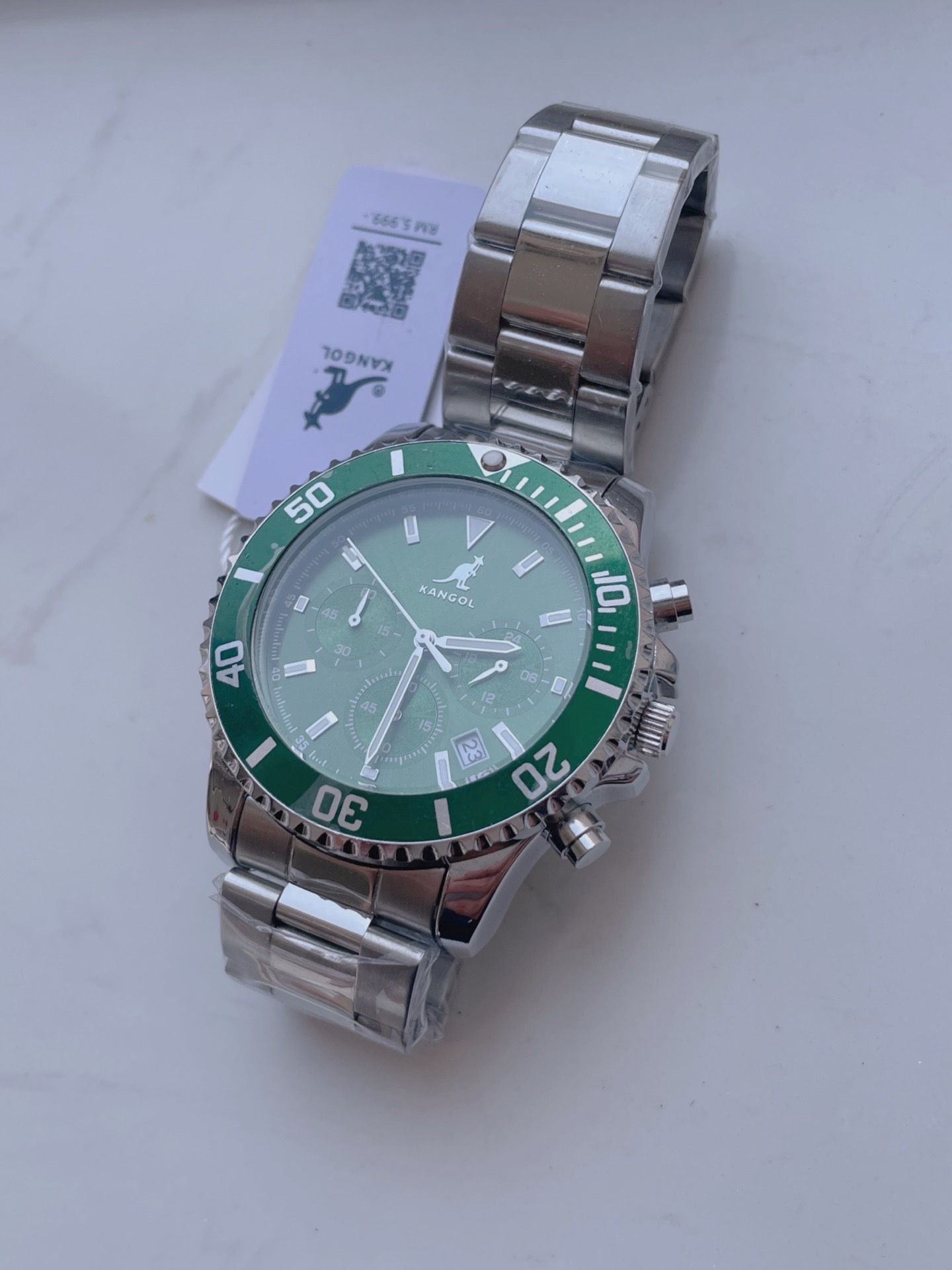 袋鼠06的绿水鬼手表6015也太帅了吧