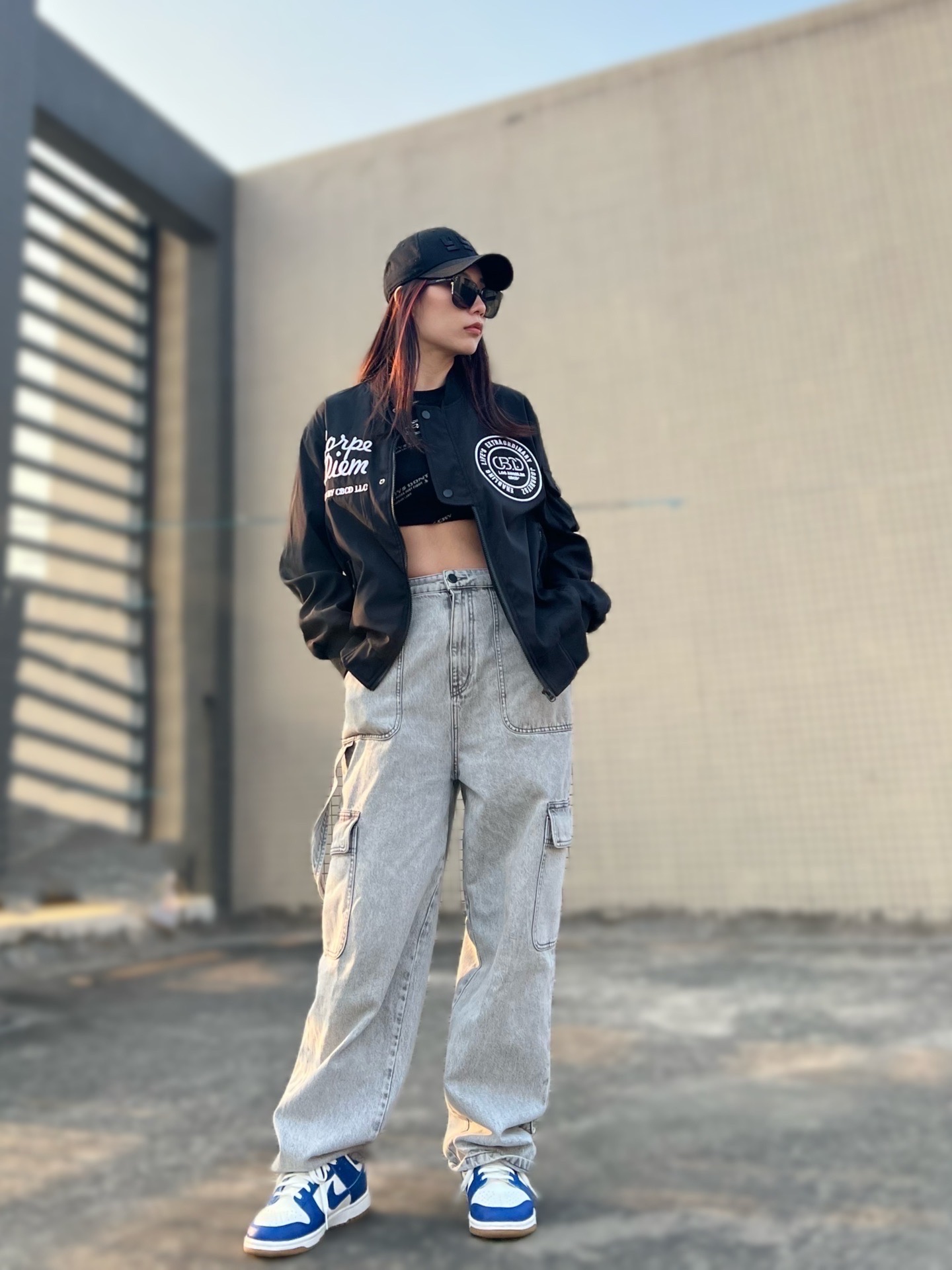 ootd|街头潮流指南,超帅气刺绣棒球外套