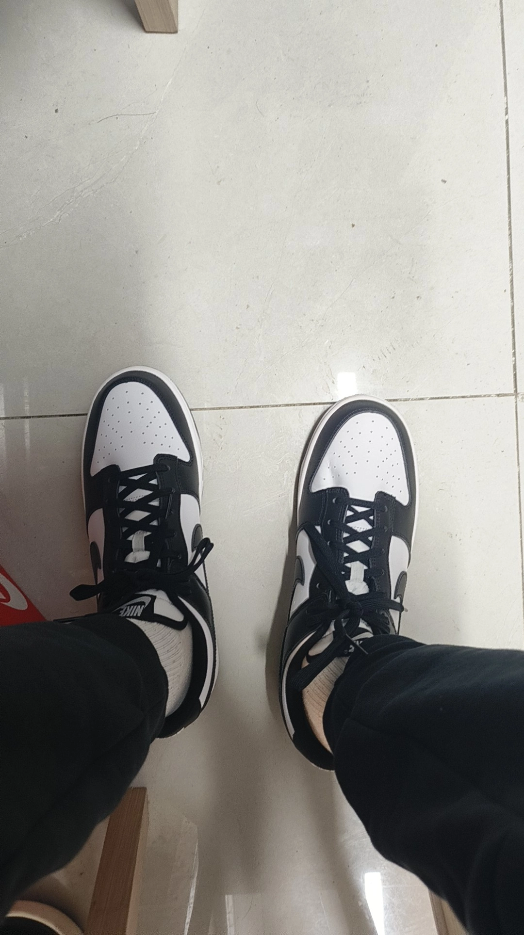 custom review-Nike Dunk Low 'Panda Black White'