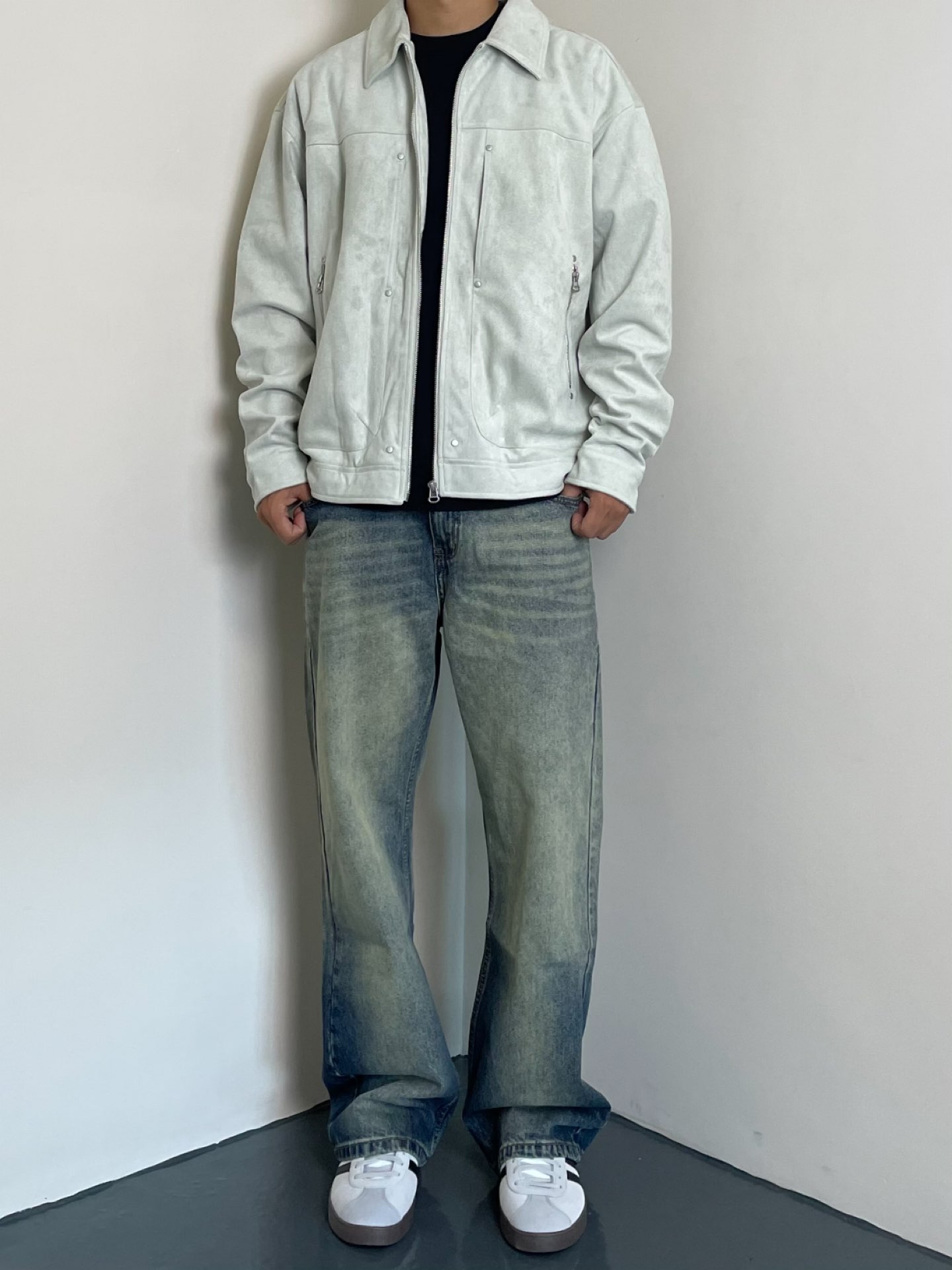 秋季男生简约干净穿搭!